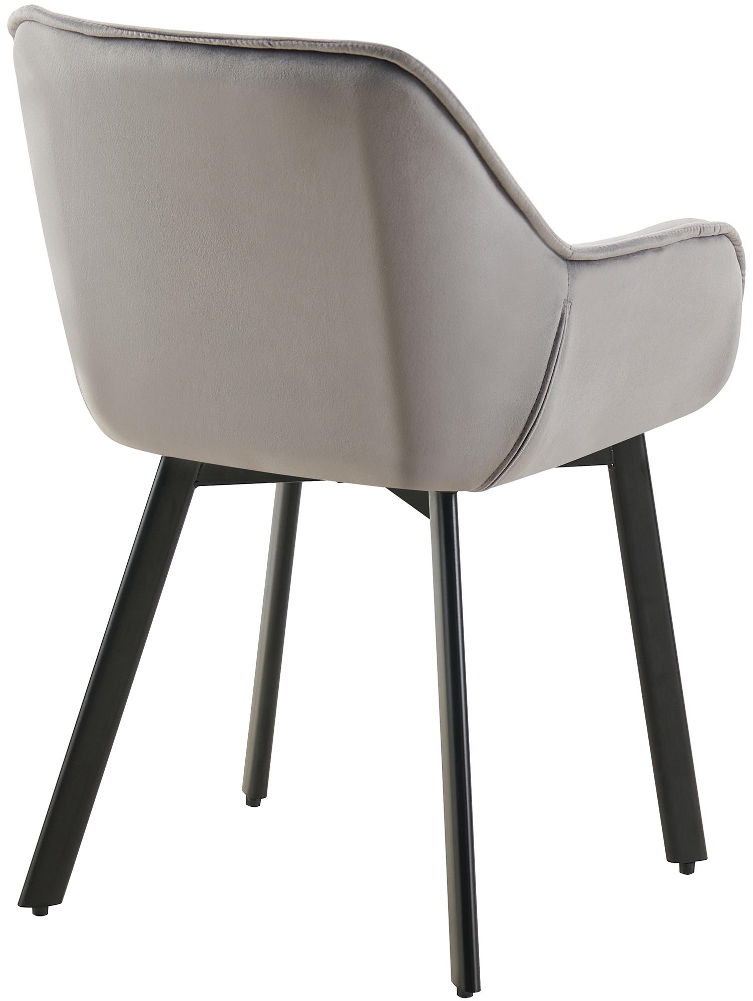 Set van 2 eetkamerstoelen Antigo Fluweel