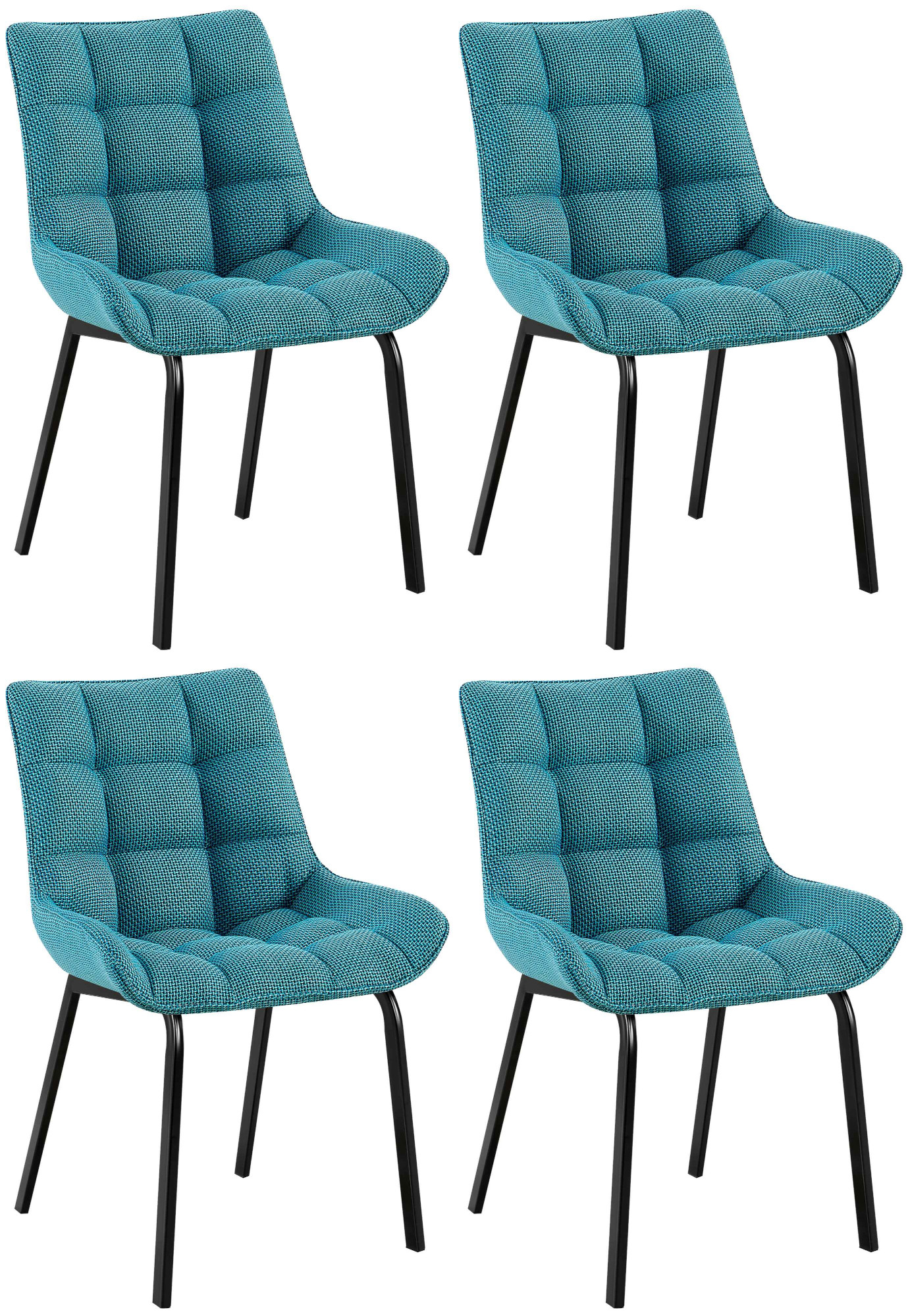 Set van 4 eetkamerstoelen Saranda