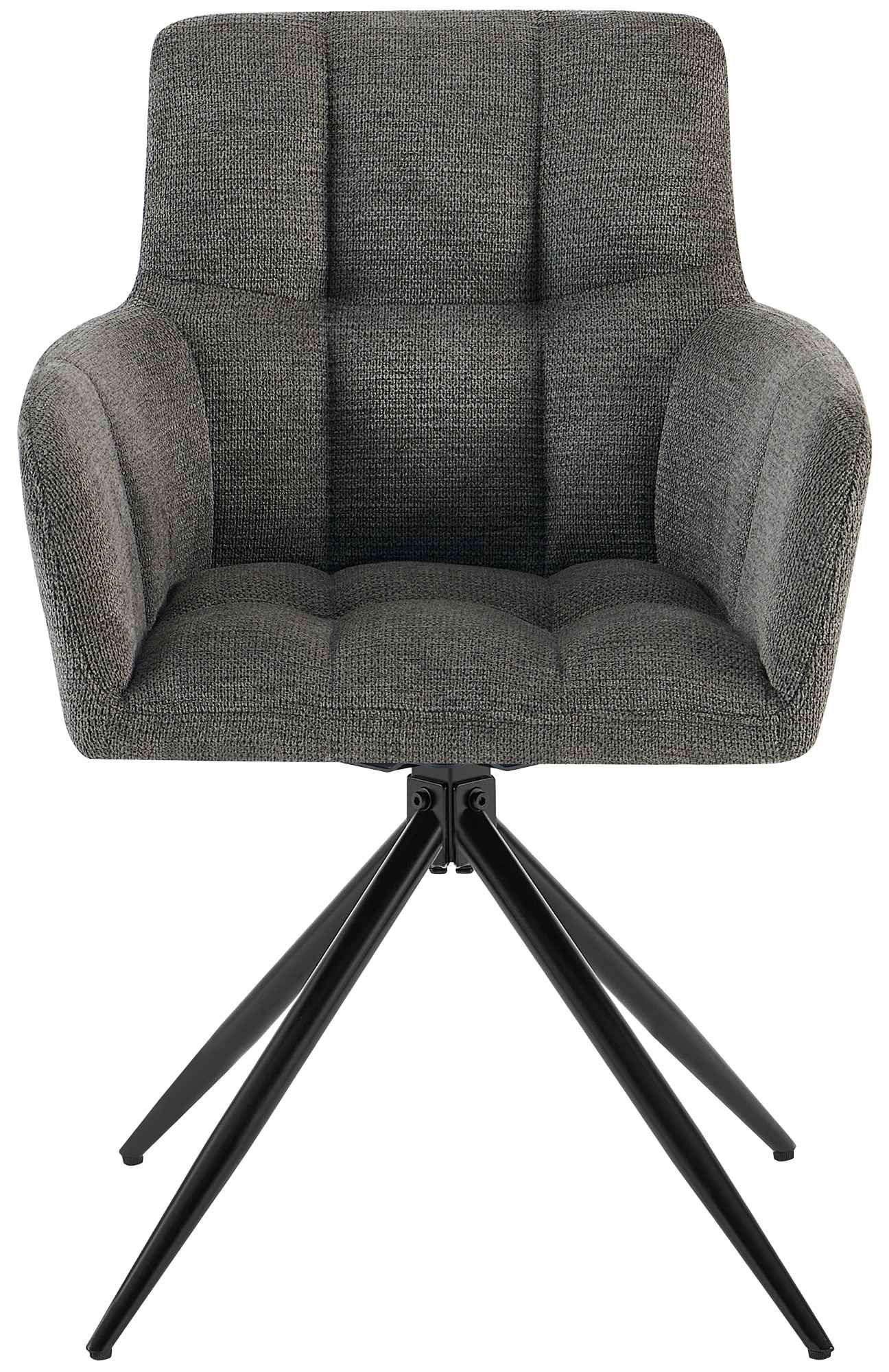 Set van 2 eetkamerstoelen Jonah stof