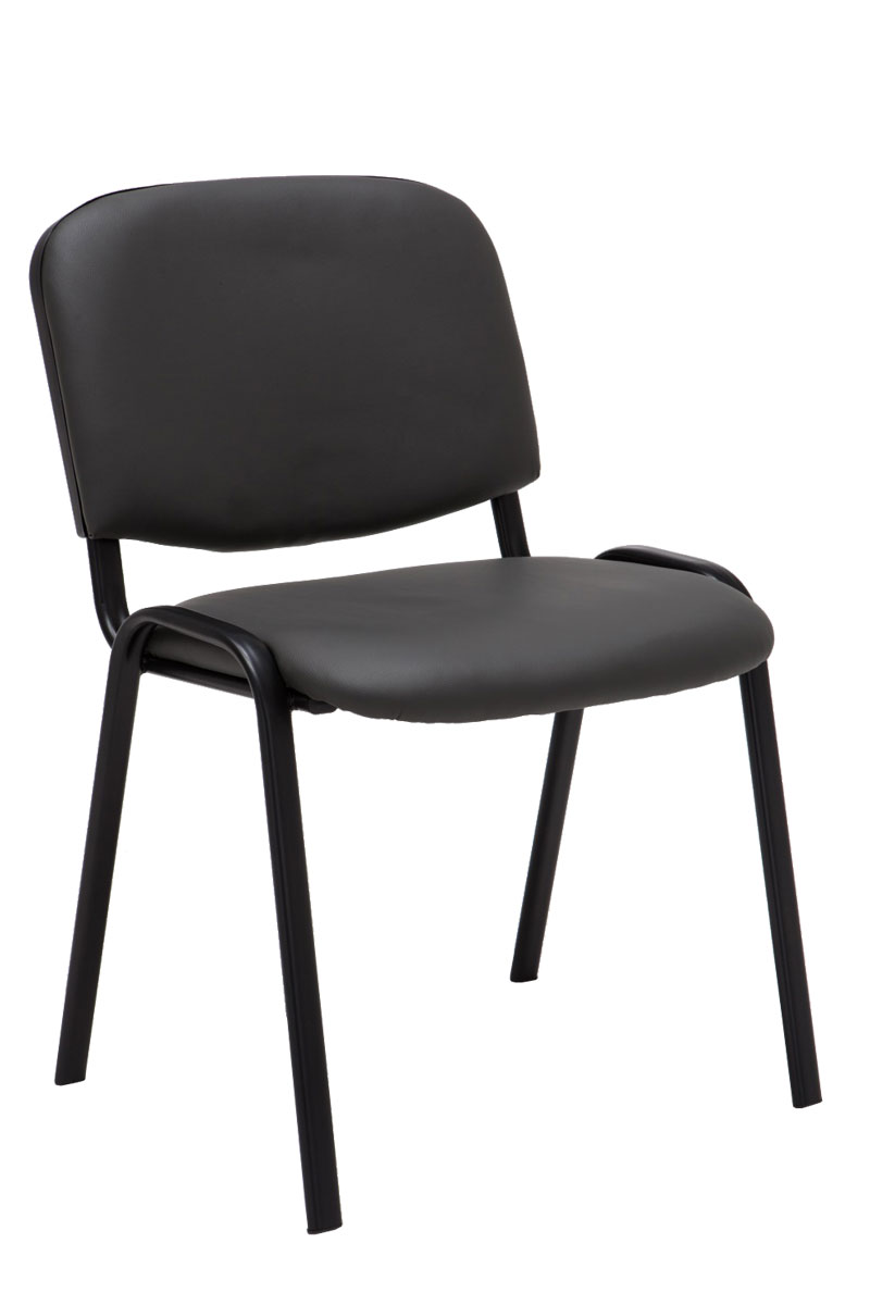 12er set bezoekersstoel Ken Kunstleer