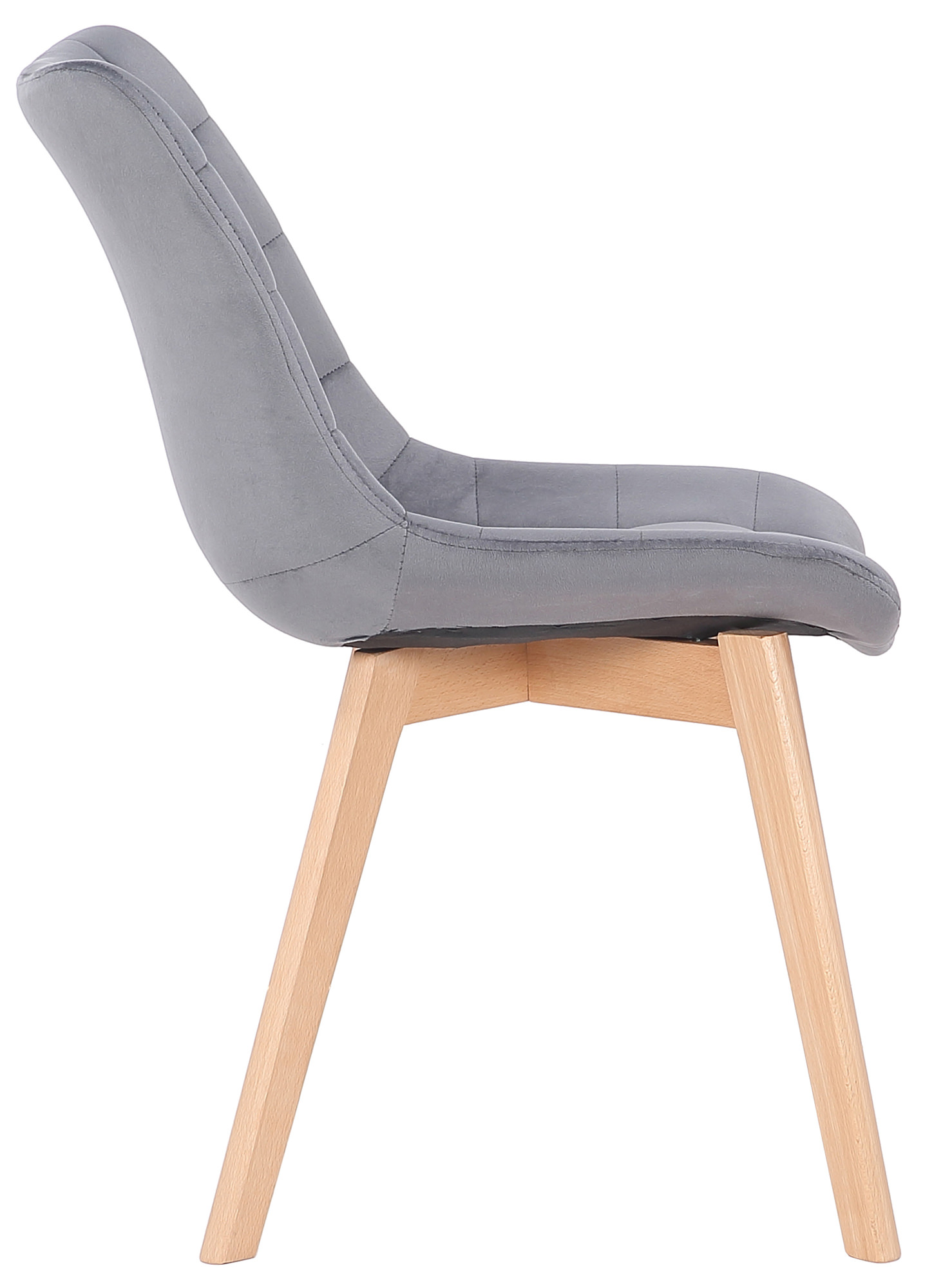 Set van 2 Eetkamerstoelen Passaic Fluweel