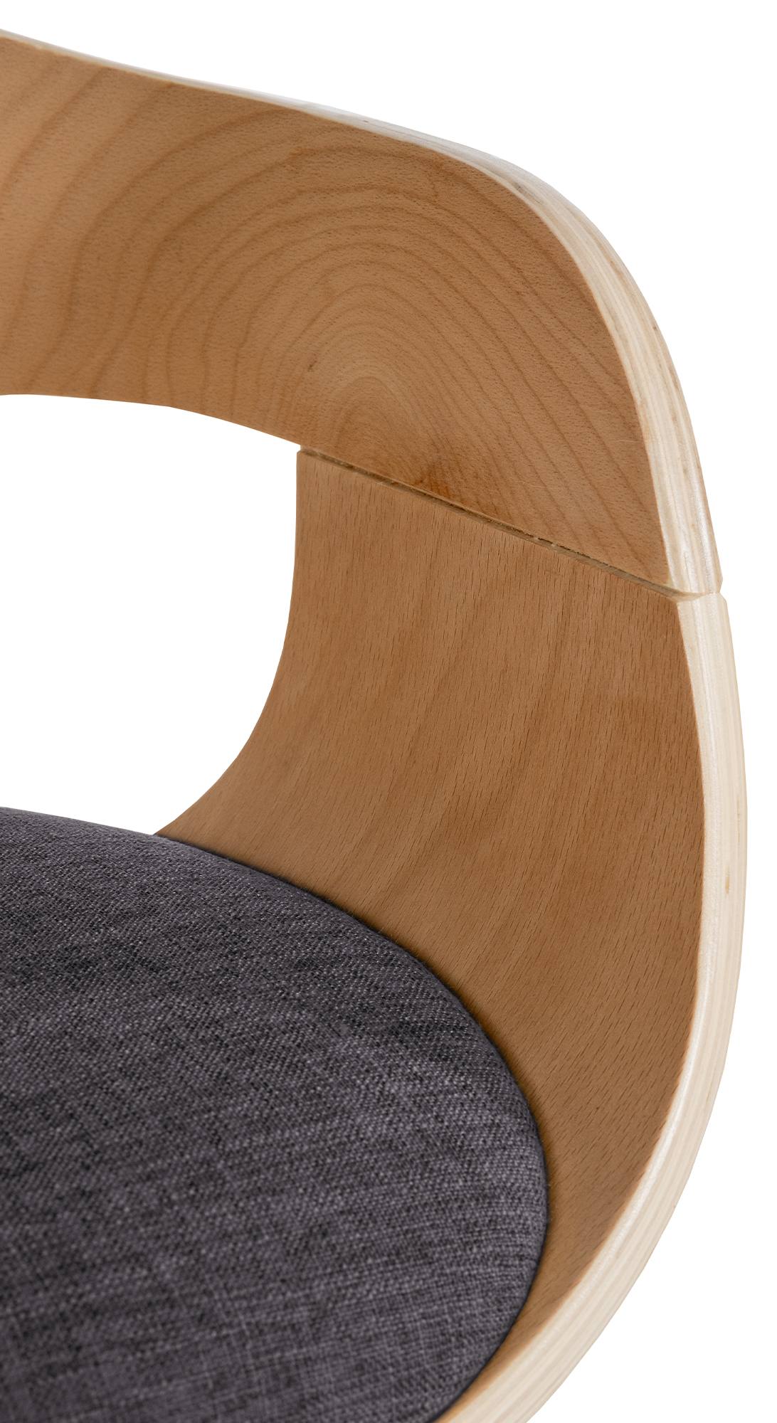 Set van 2 Kingston eetkamerstoelen Stof