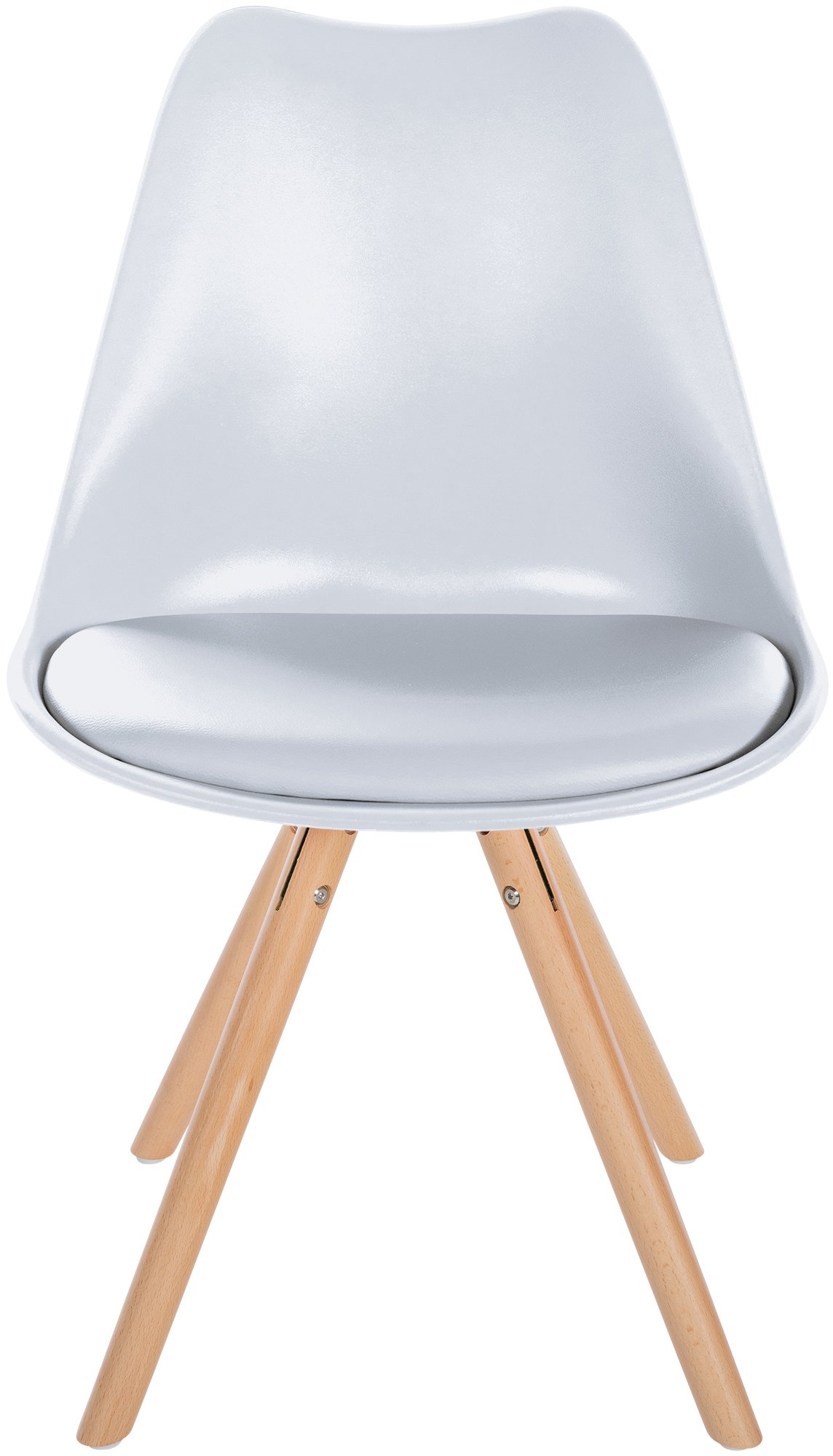 Set van 4 Eetkamerstoelen Sofia Kunststof