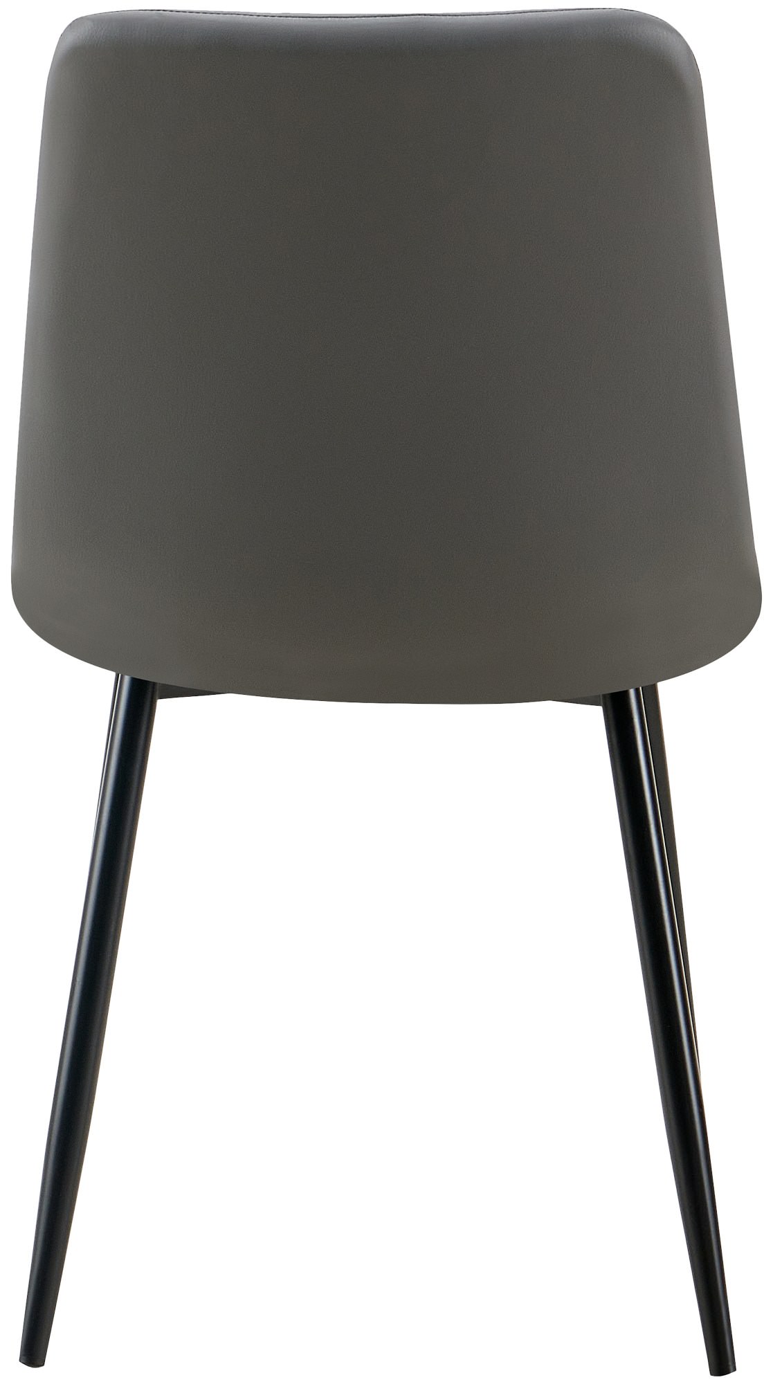 Set van 4 eetkamerstoelen Antibes kunstleer