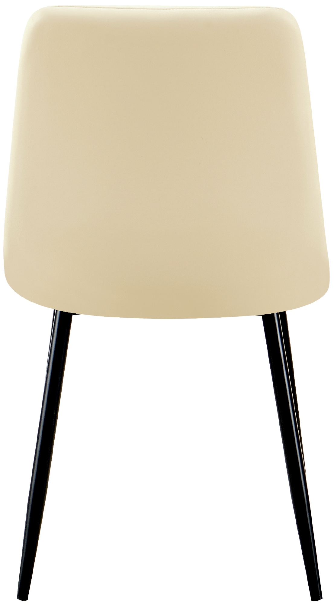 Set van 4 eetkamerstoelen Antibes kunstleer