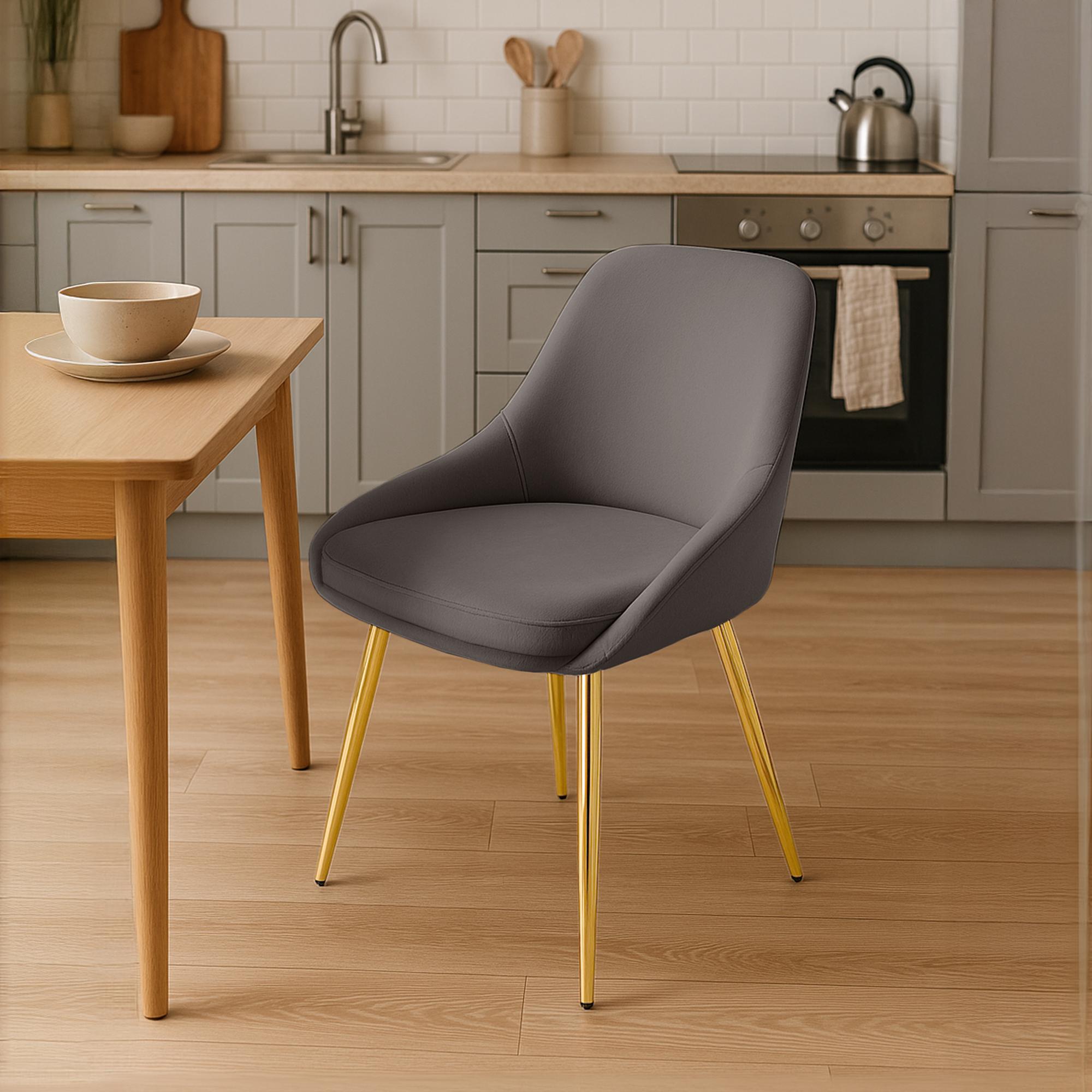 Set van 2 eetkamerstoelen Elmira