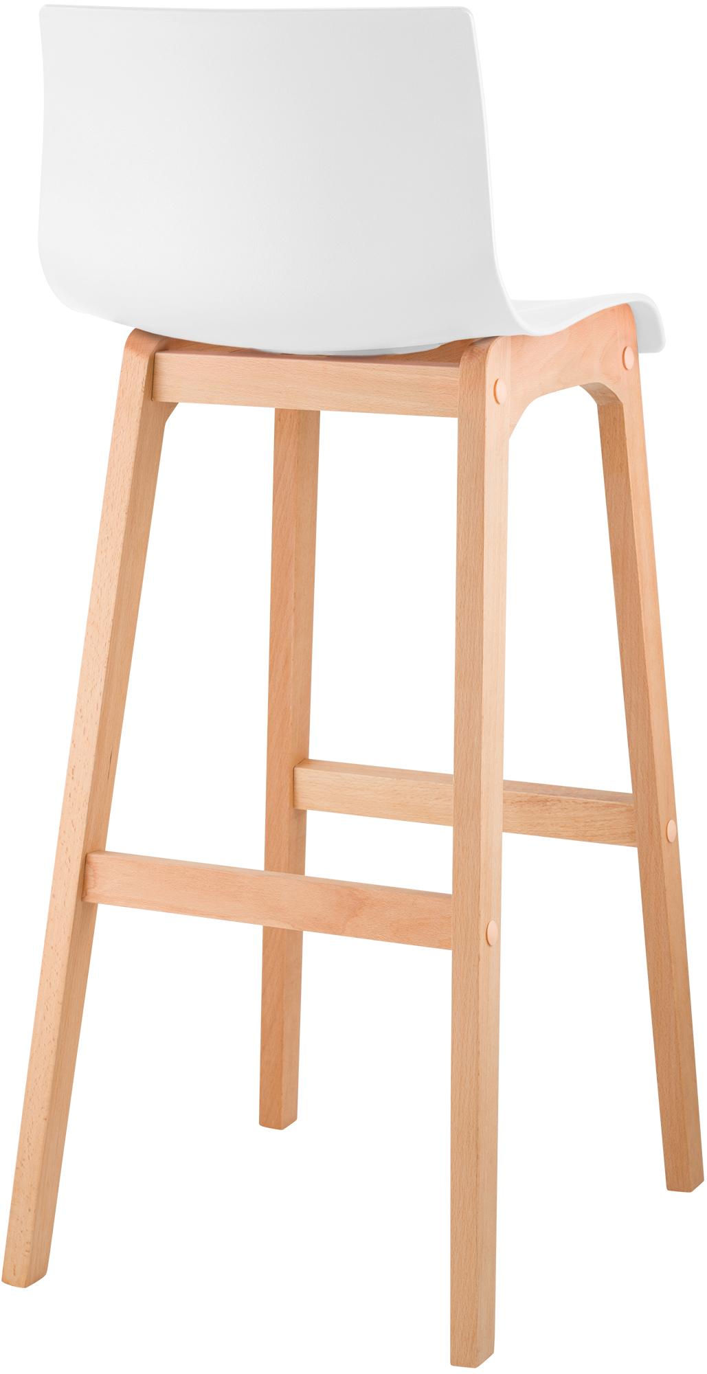 Barkruk Hover Kunststof Vierpootsframe Natura