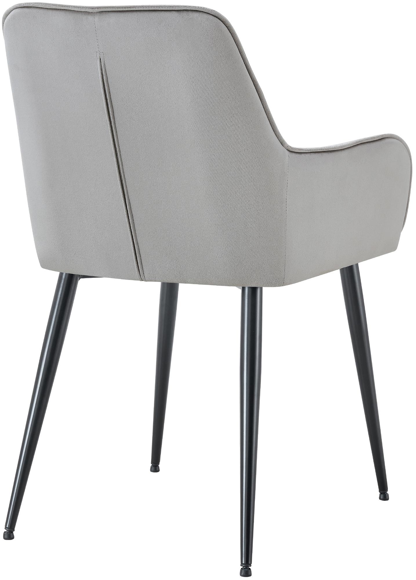 Set van 2 eetkamerstoelen Ferndale fluweel
