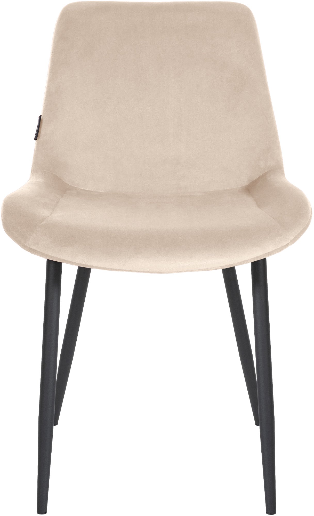 Set van 2 eetkamerstoelen Victoria fluweel