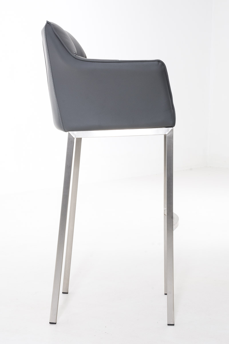 Barkruk Damaso Kunstleer met Vierpootsframe