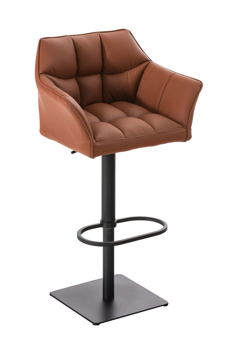 Barkruk Damaso met kunstleren bekleding