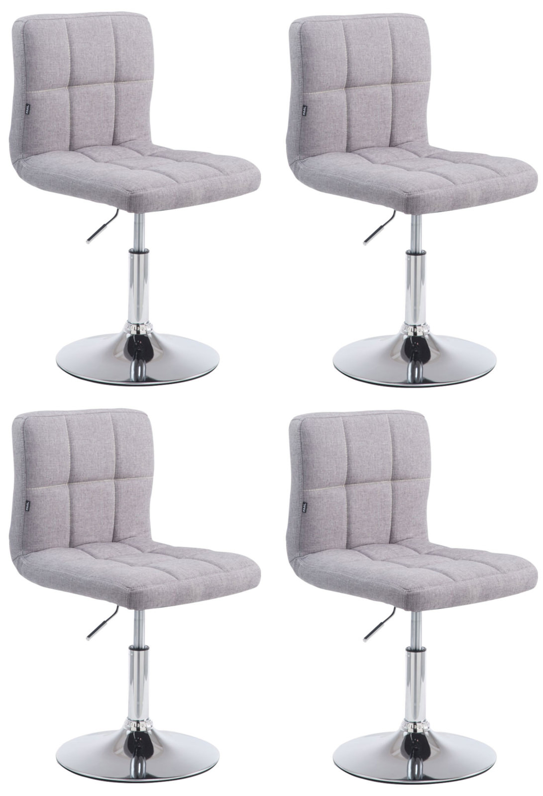 Set van 4 Lounger Palma Stof