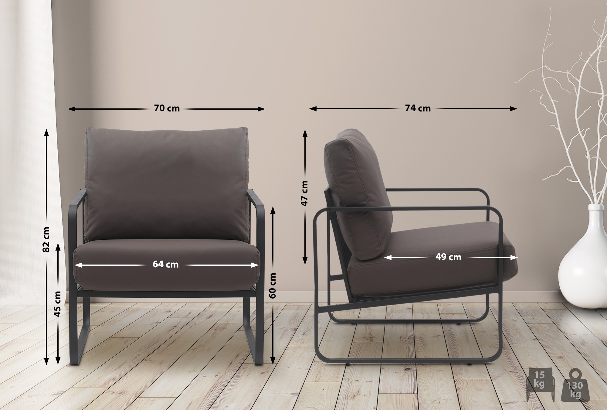 Fauteuil Manea