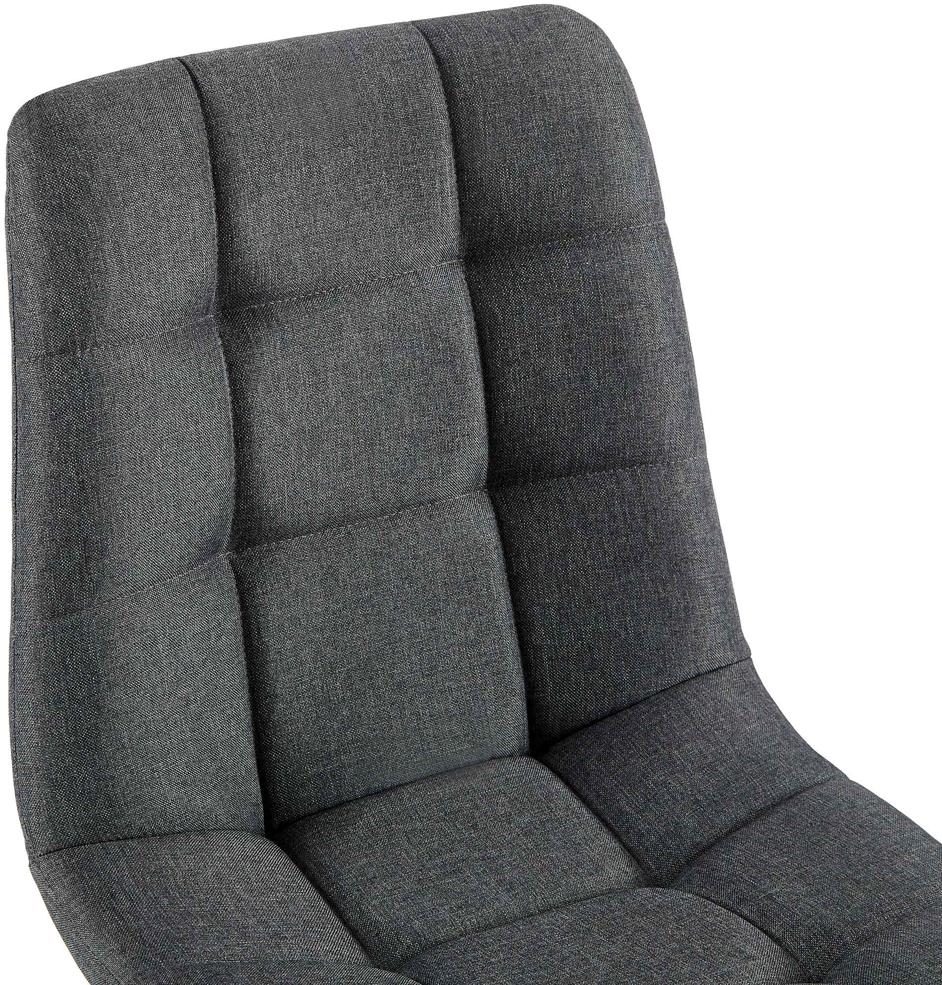 Set van 4 eetkamerstoelen Antibes stof