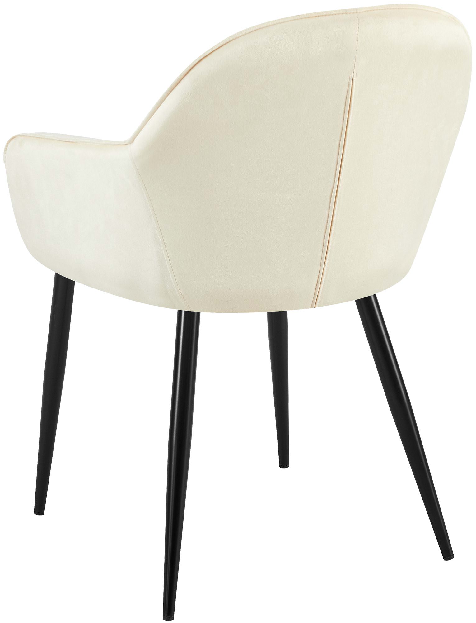 Set van 2 eetkamerstoelen Boise fluweel