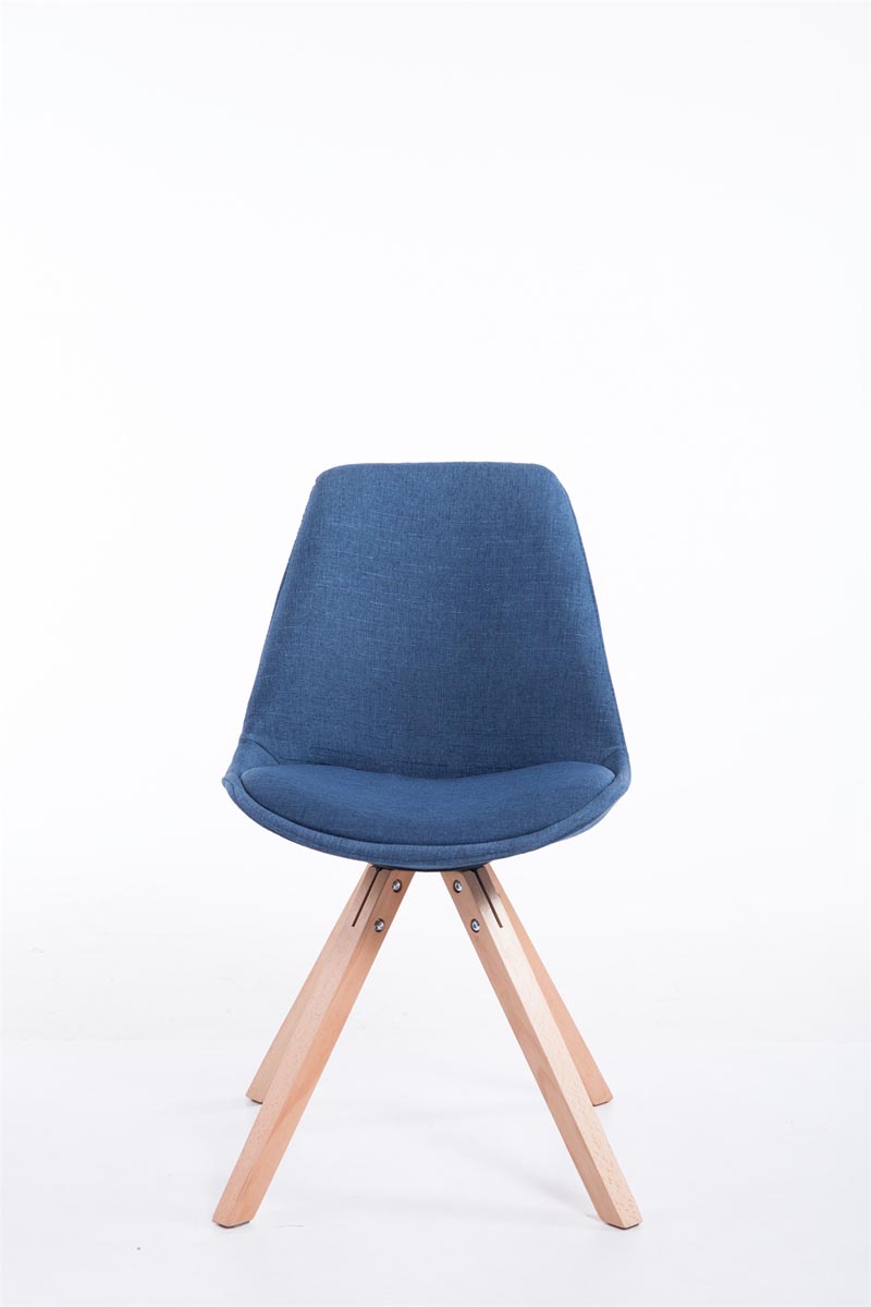 Bezoekersstoel Toulouse Vierkant frame Stof