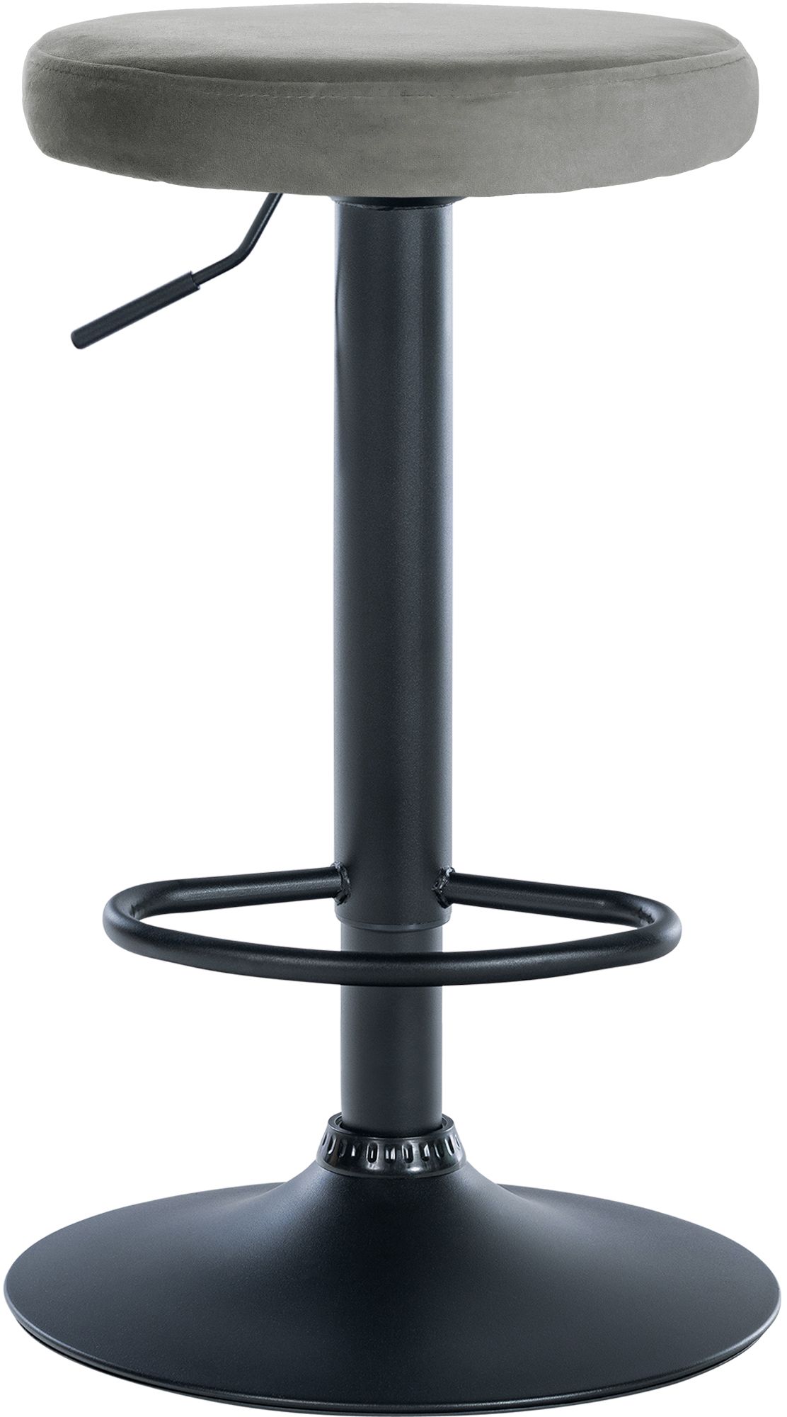 Set van 2 barkrukken Ponte fluweel