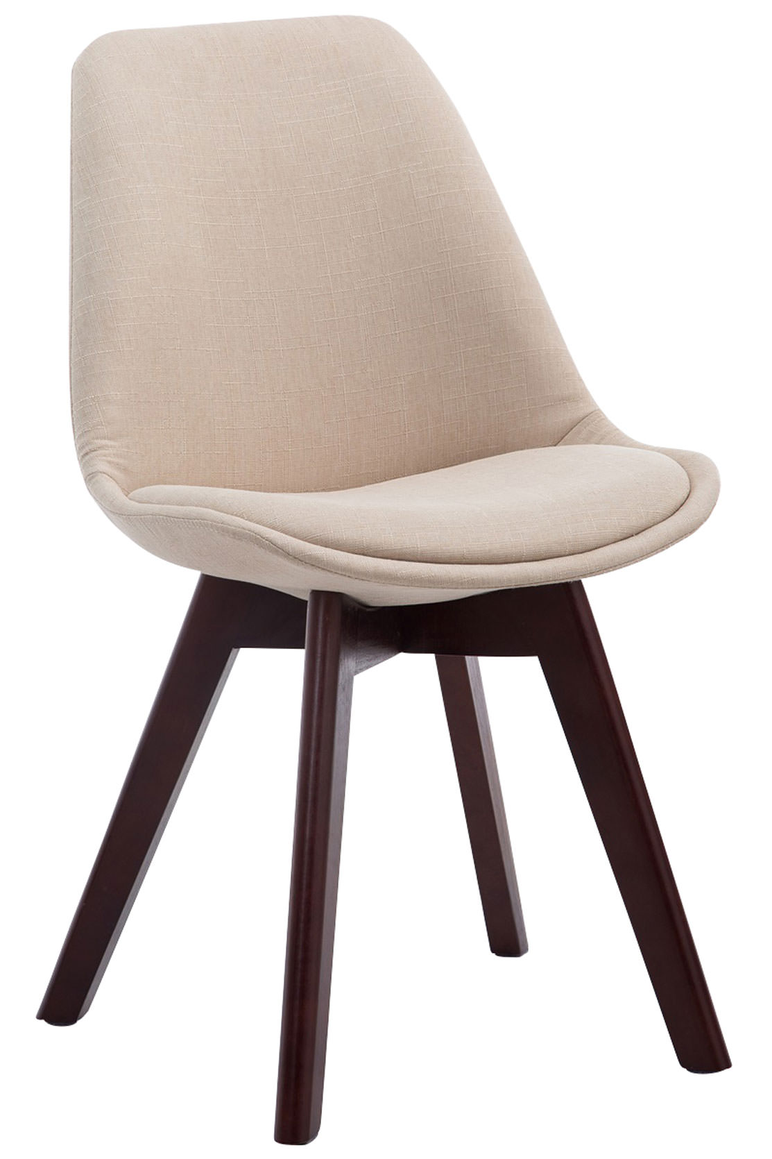 Set van 4 eetkamerstoelen Borneo V2 Stof