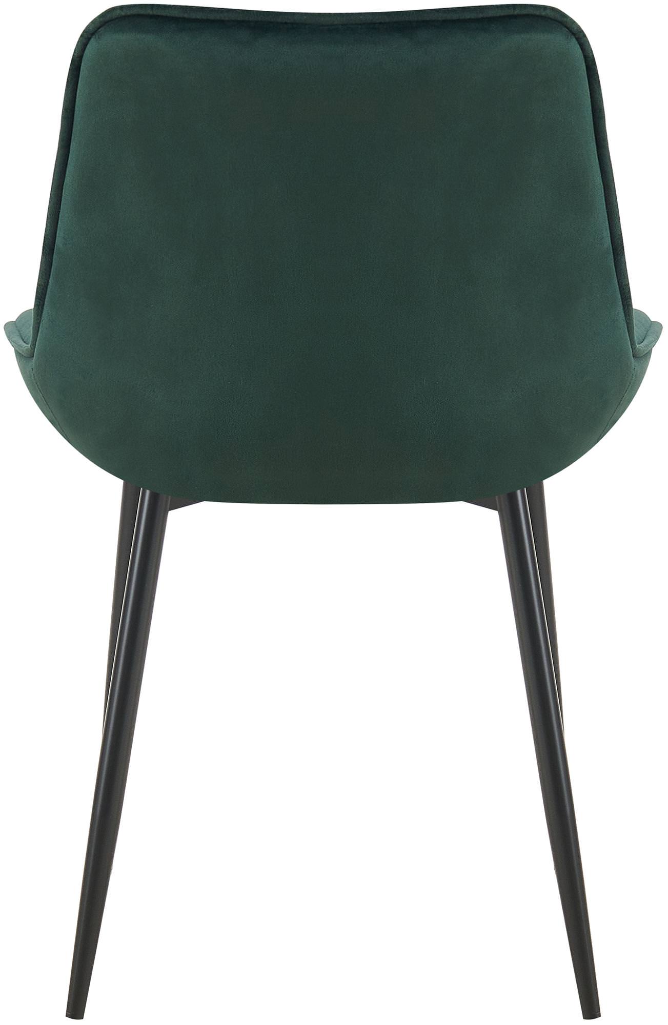 Set van 2 eetkamerstoelen Wallace fluweel