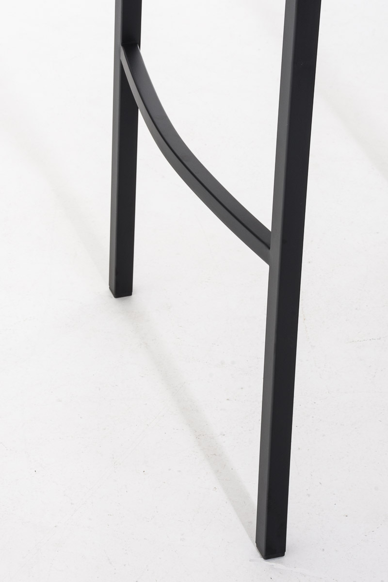 Barkruk Damaso Kunstleer met Vierpootsframe