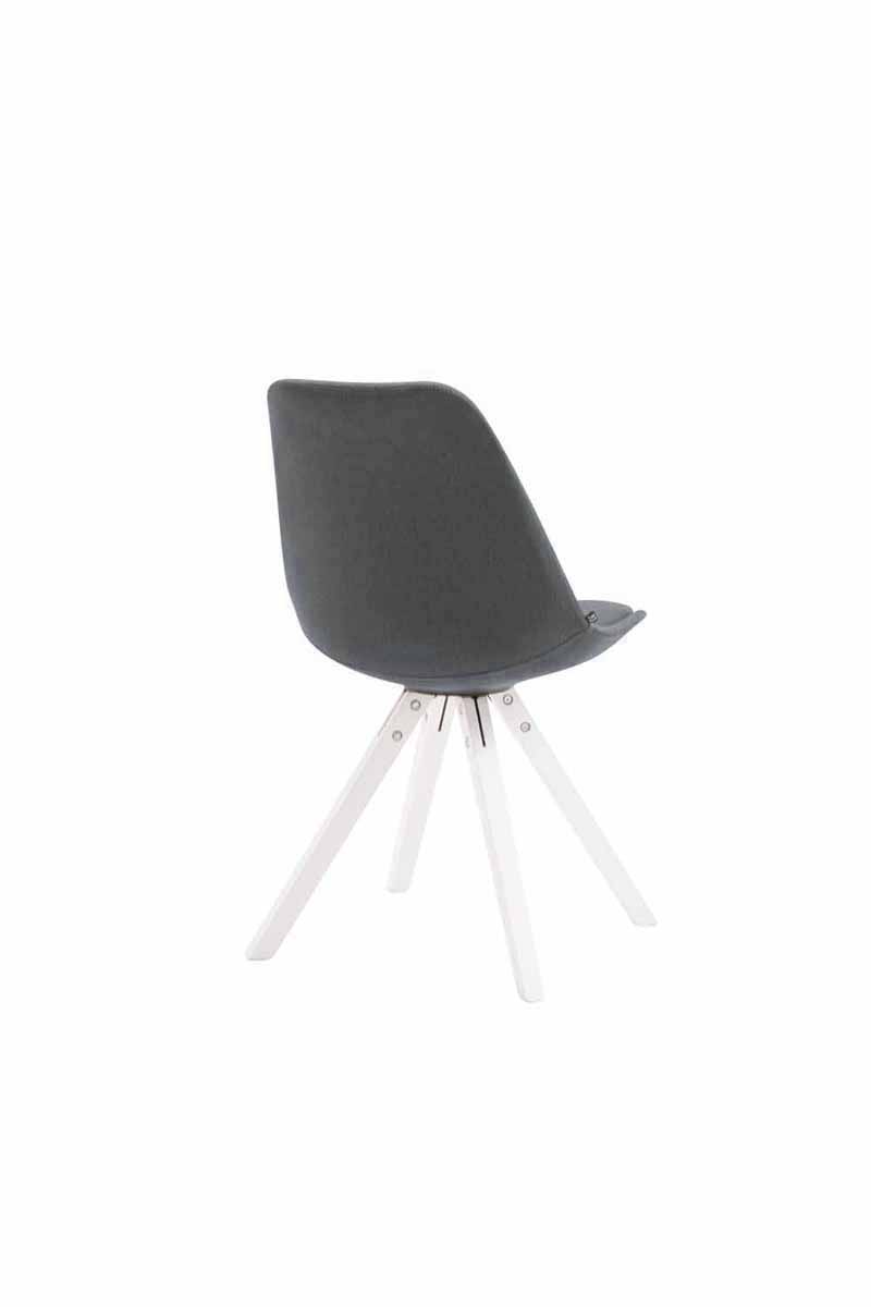 Bezoekersstoel Toulouse Vierkant frame Stof