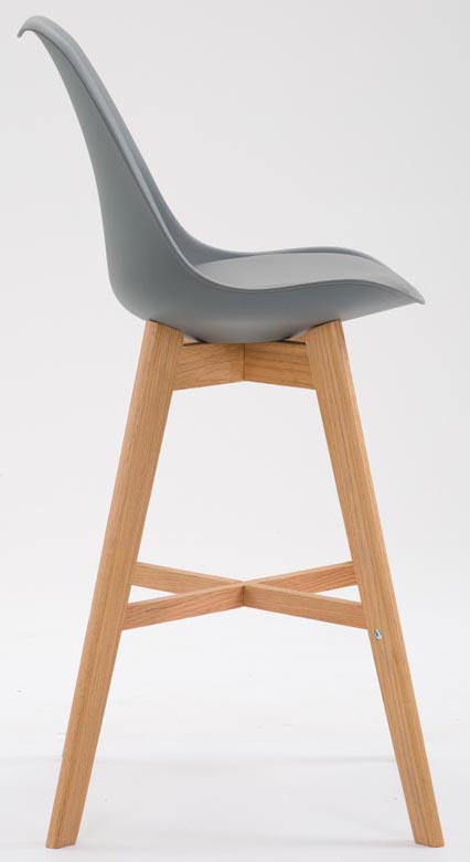 Set van 2 barkrukken Cannes kunststof / kunstleder