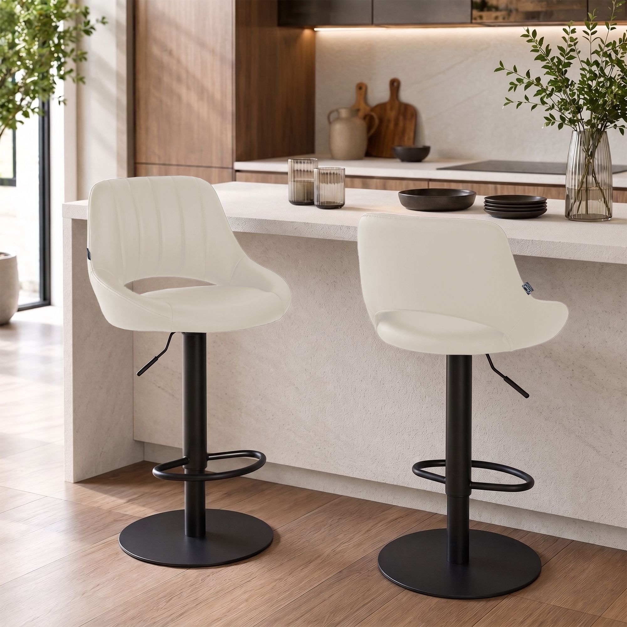 Barkruk Milet met extra zware voet