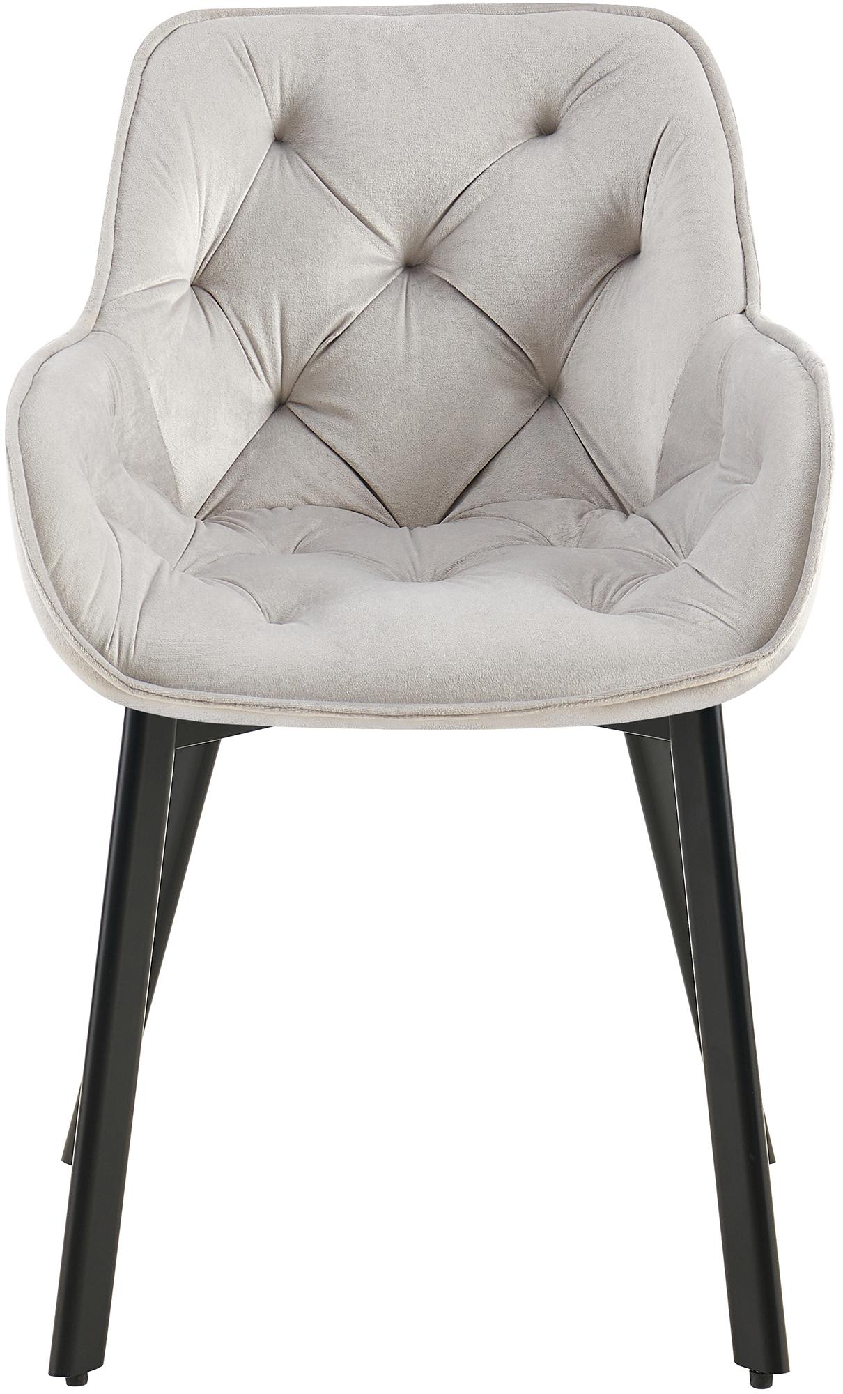 Set van 2 eetkamerstoelen Antigo Fluweel