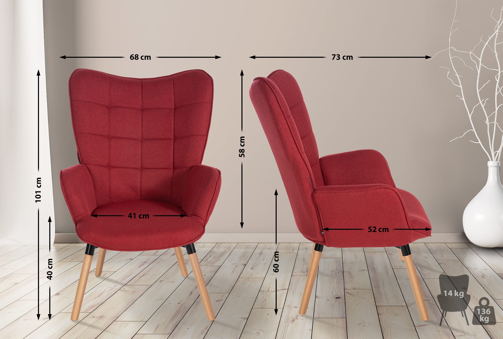 Fauteuil Garding