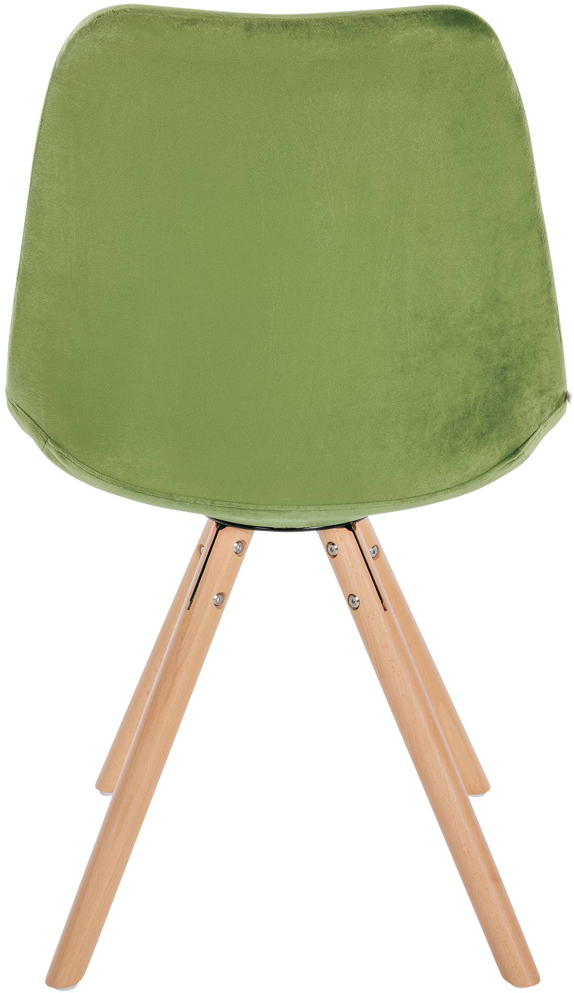 Set van 4 eetkamerstoelen Sofia fluweel
