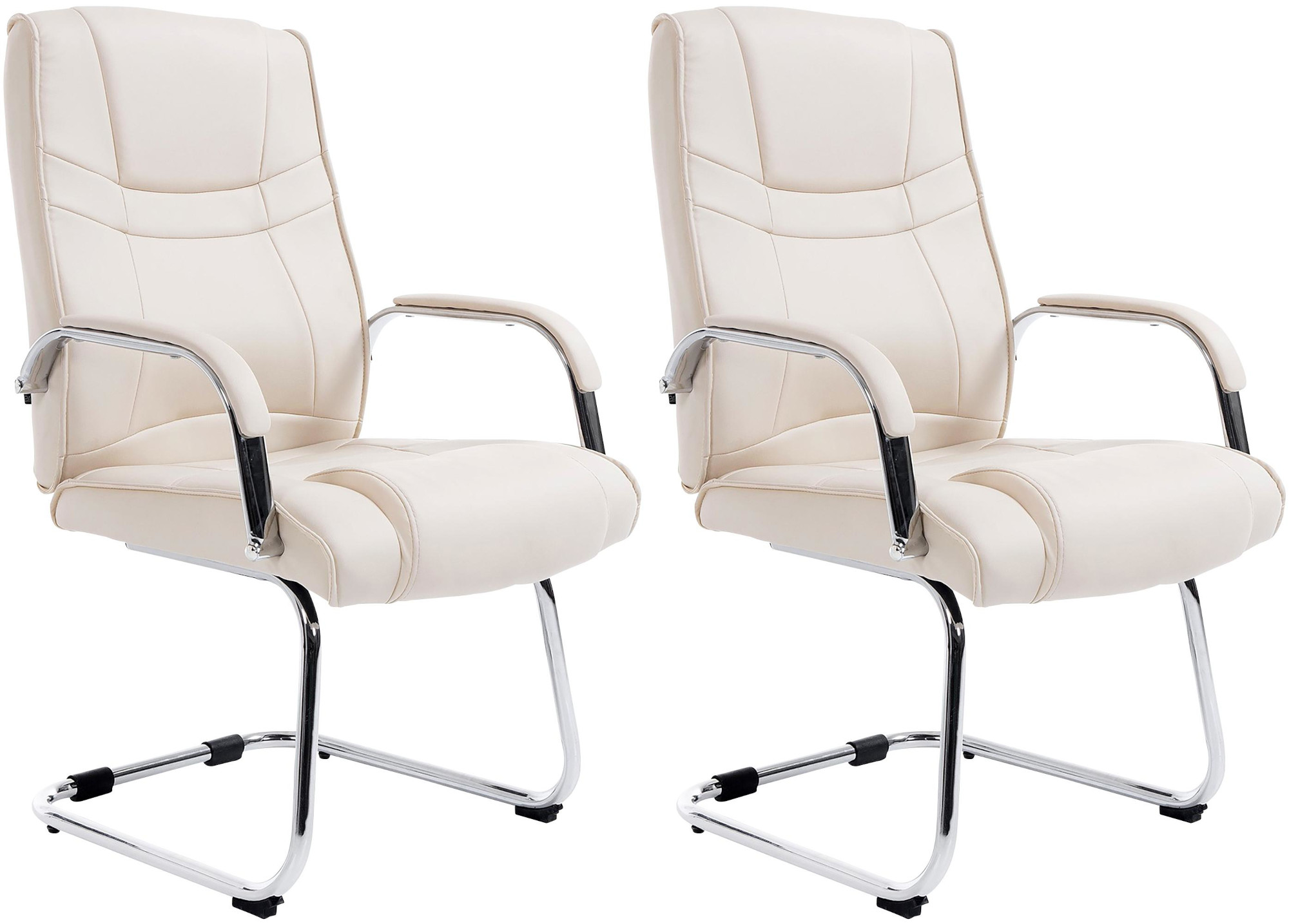 Set van 2 Eetkamerstoelen Attila Kunstleer