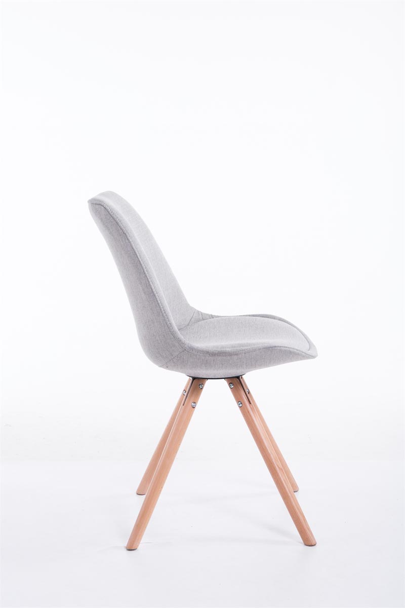 Eetkamerstoel Toulouse Rond frame Stof