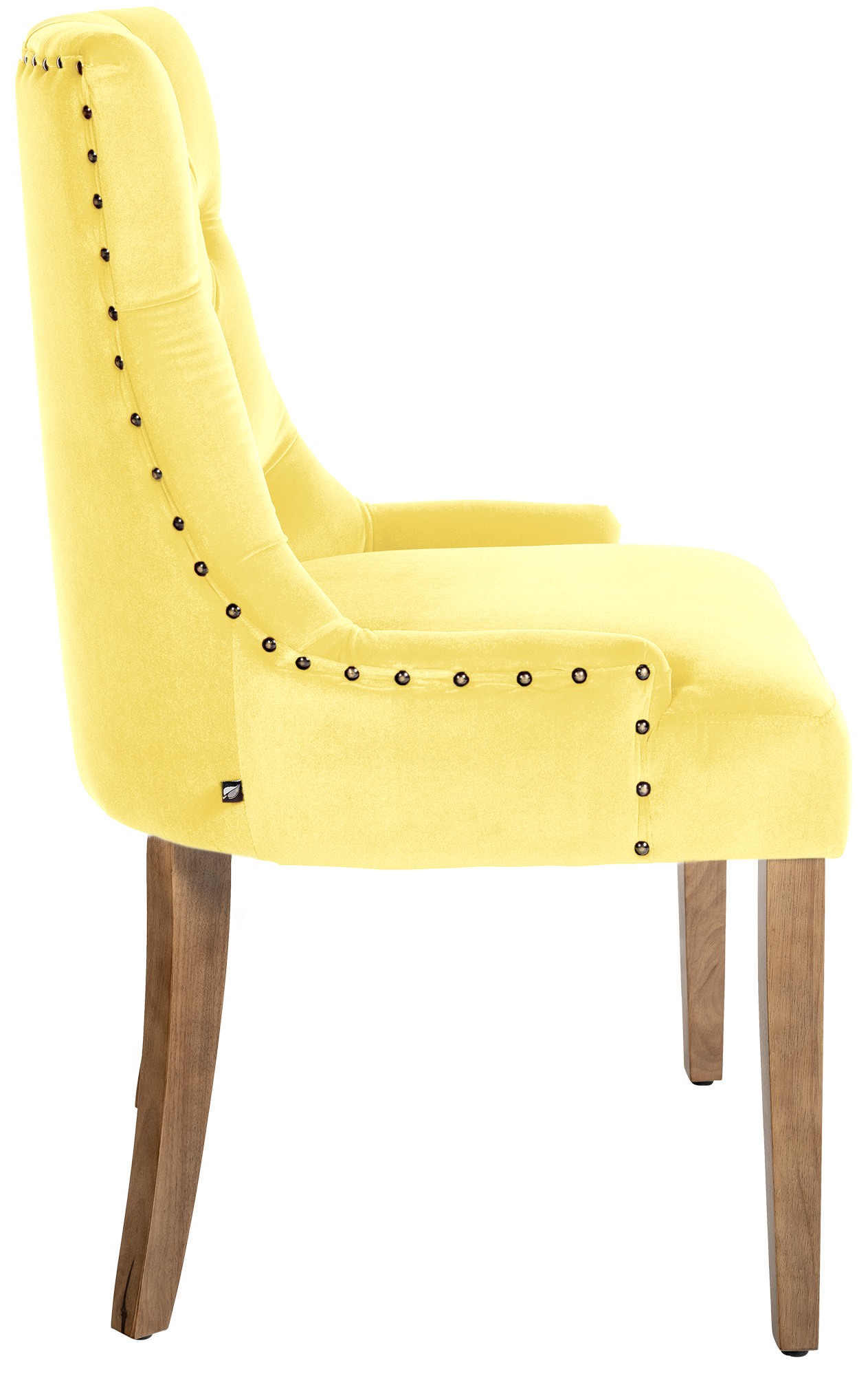 Set van 4 eetkamerstoelen Aberdeen Fluweel