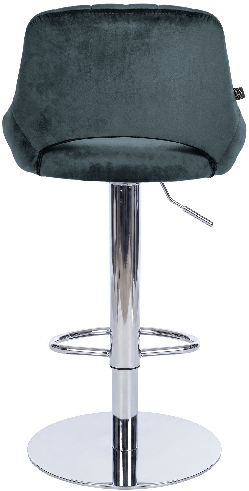 Barkruk Milet chroom met extra zware voet