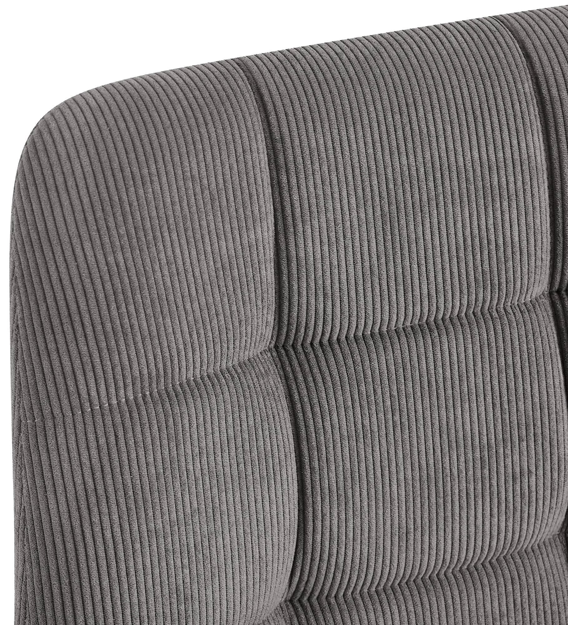Set van 2 eetkamerstoelen Antibes ribstof