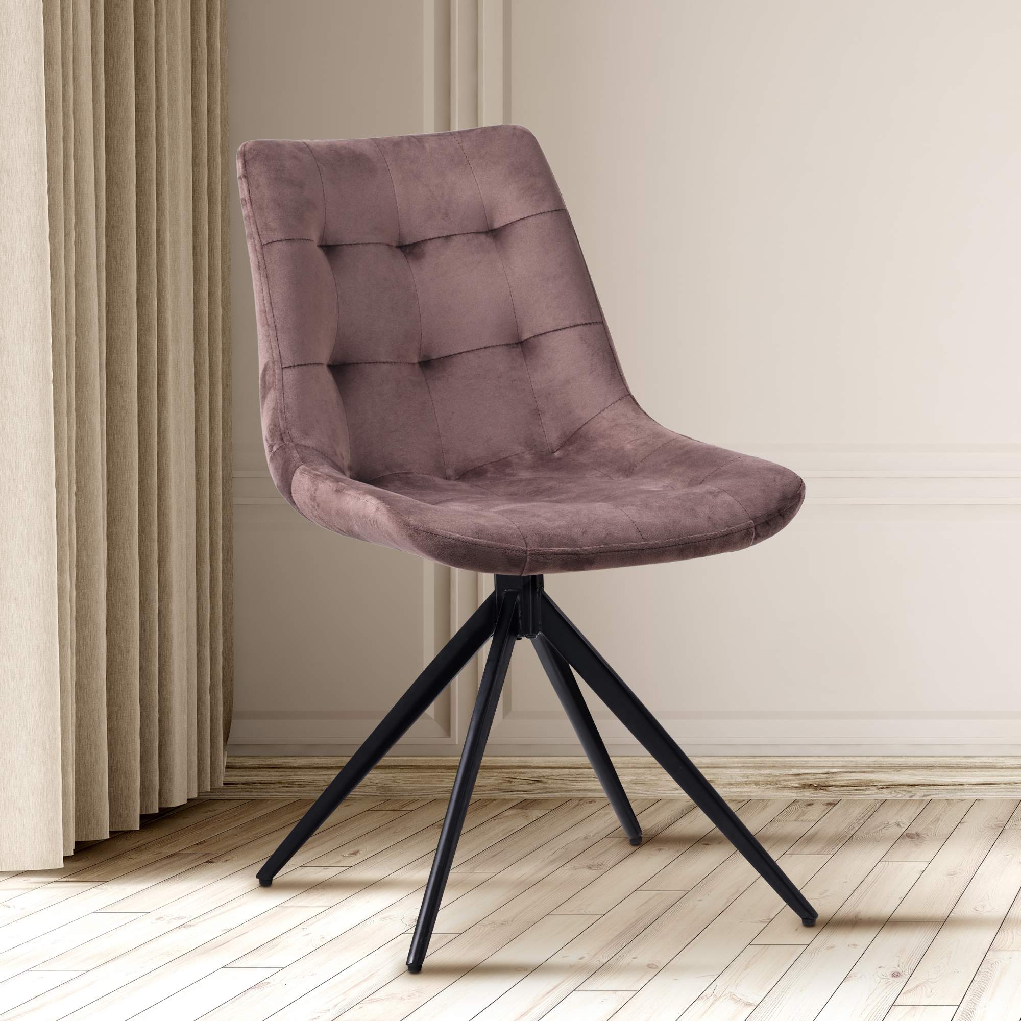 Set van 2 eetkamerstoelen Merna