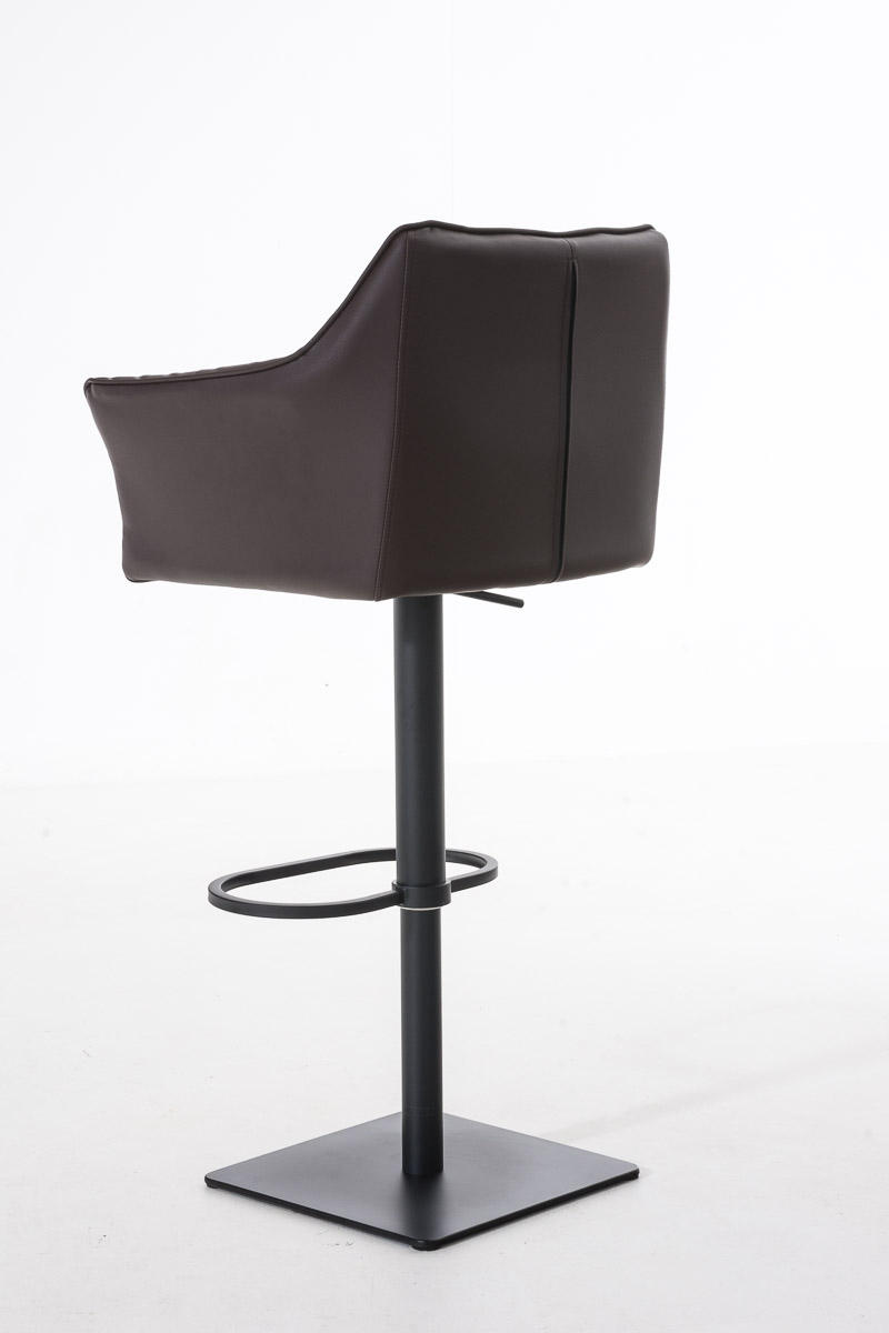 Barkruk Damaso met kunstleren bekleding