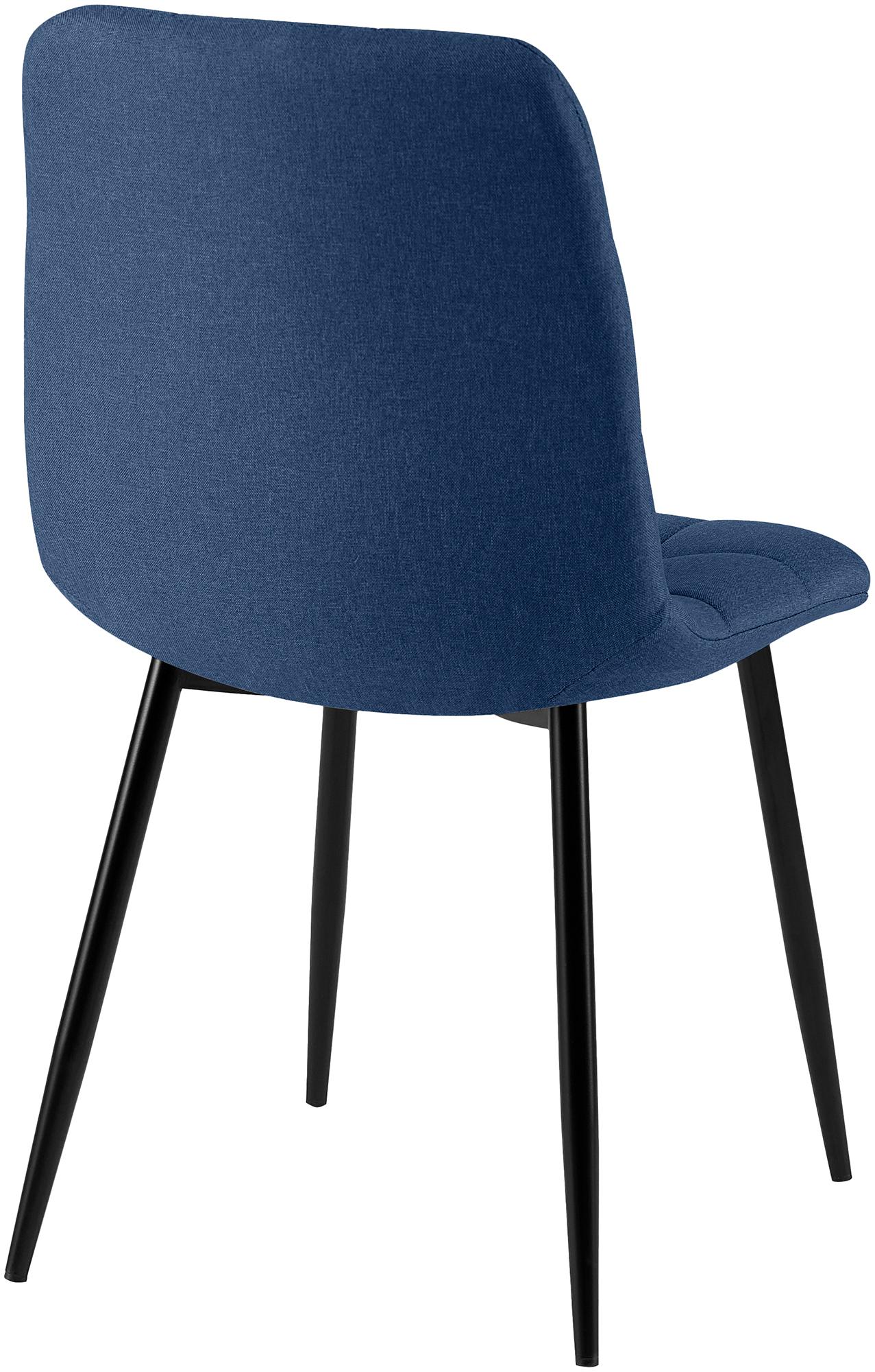 Set van 4 eetkamerstoelen Antibes stof