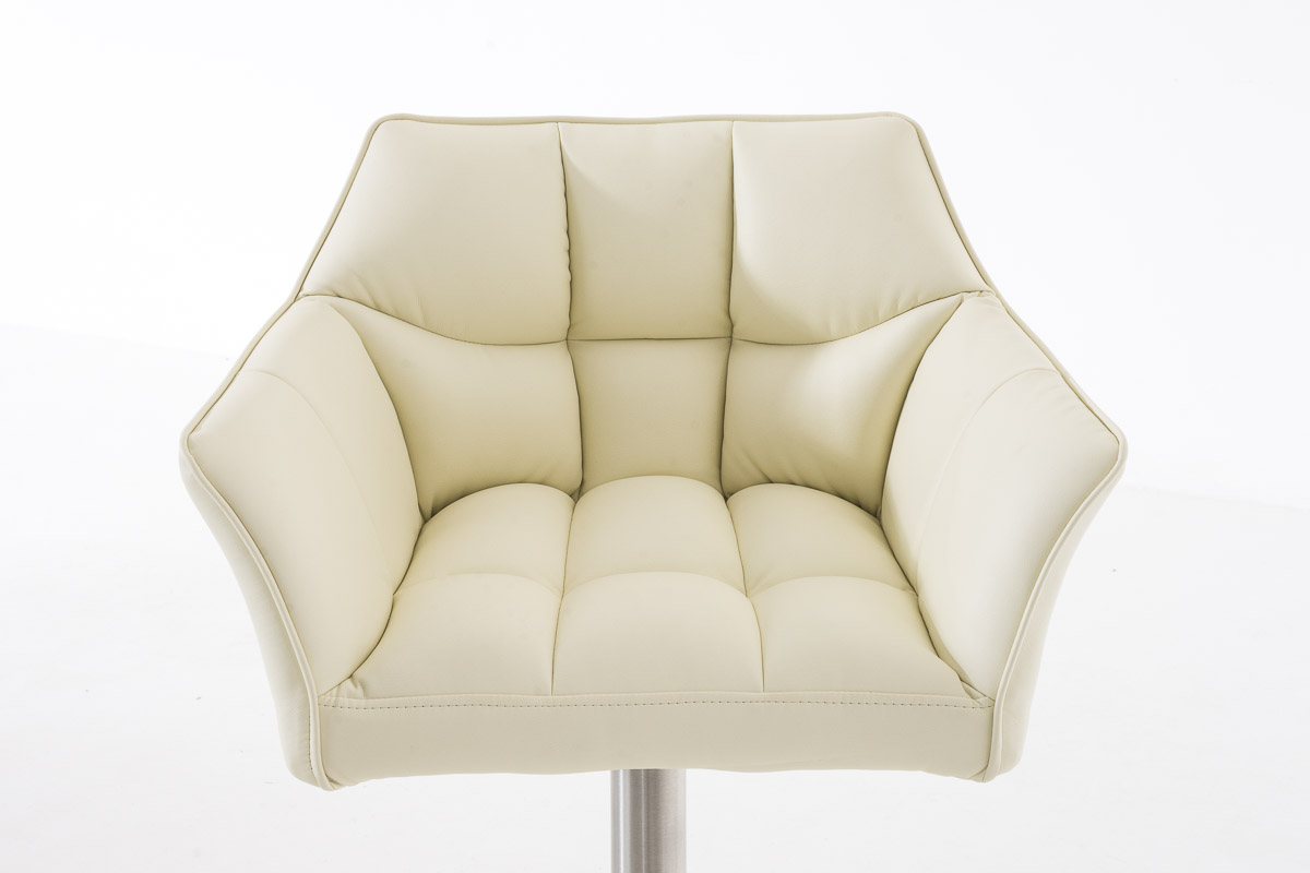 Barkruk Damaso met kunstleren bekleding