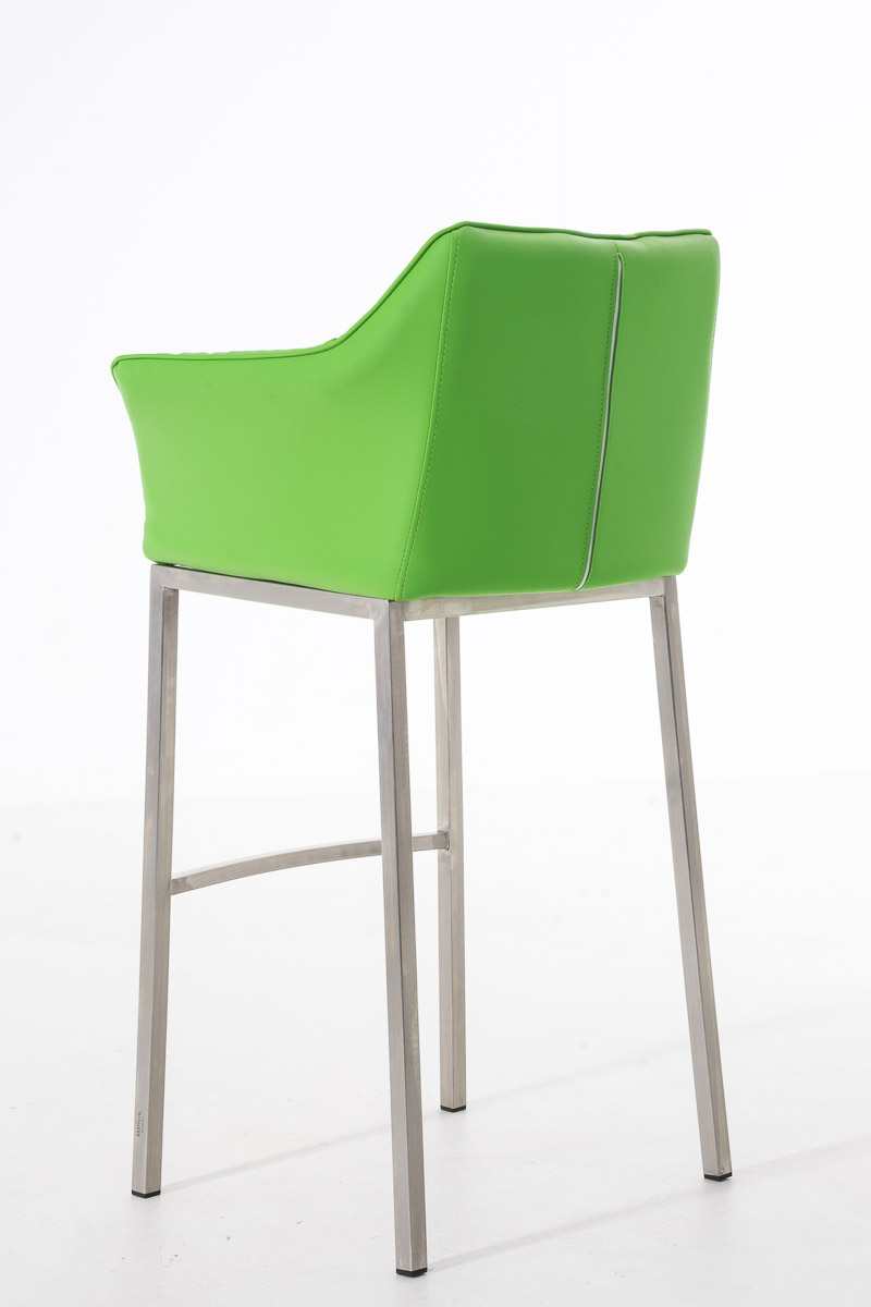 Barkruk Damaso Kunstleer met Vierpootsframe