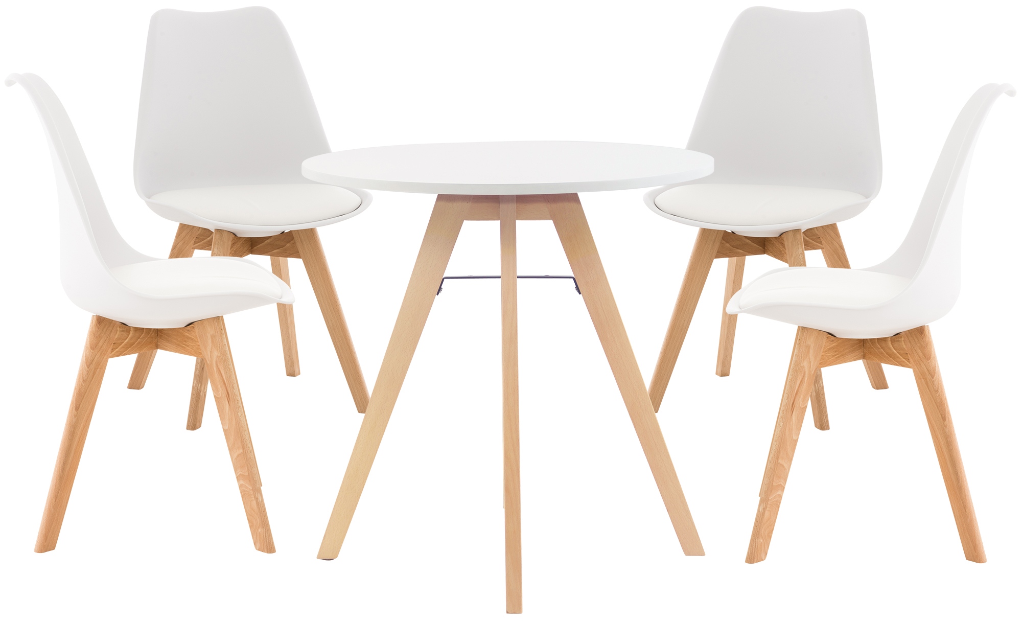 Eetkamerset Livik Ø 75 cm