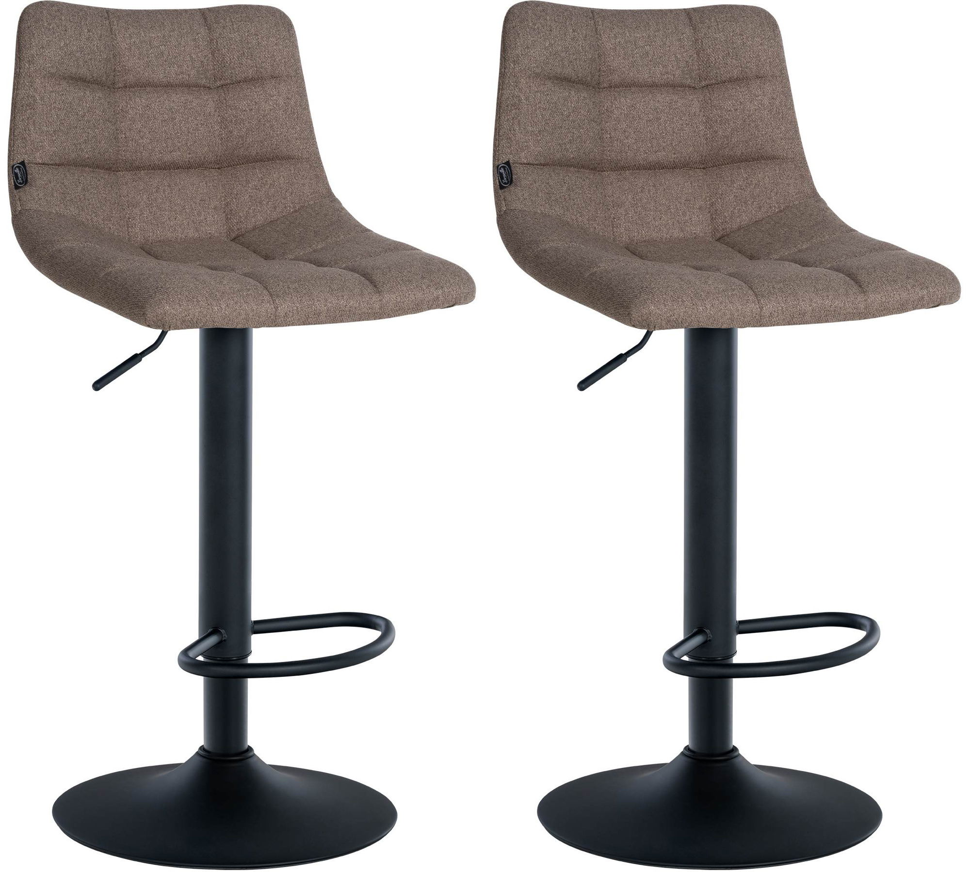 Set van 2 barkrukken Jerry stof