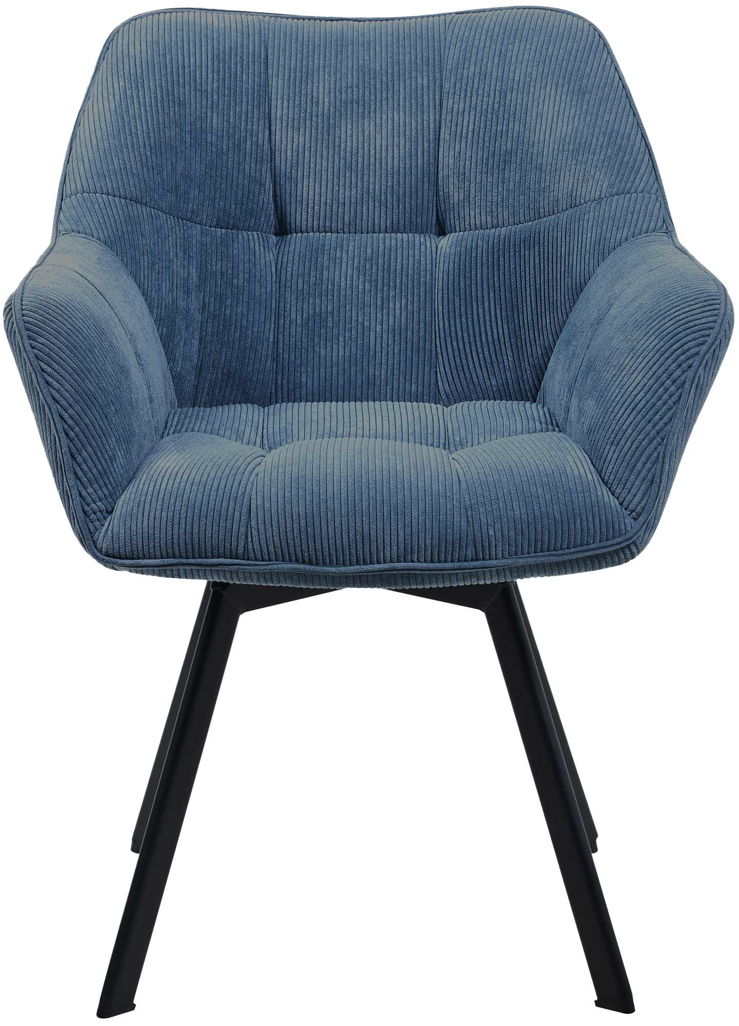 Set van 2 eetkamerstoelen Jordi Cord