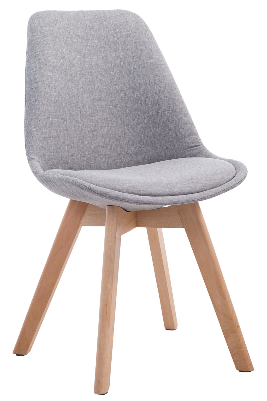 Set van 4 eetkamerstoelen Borneo V2 Stof
