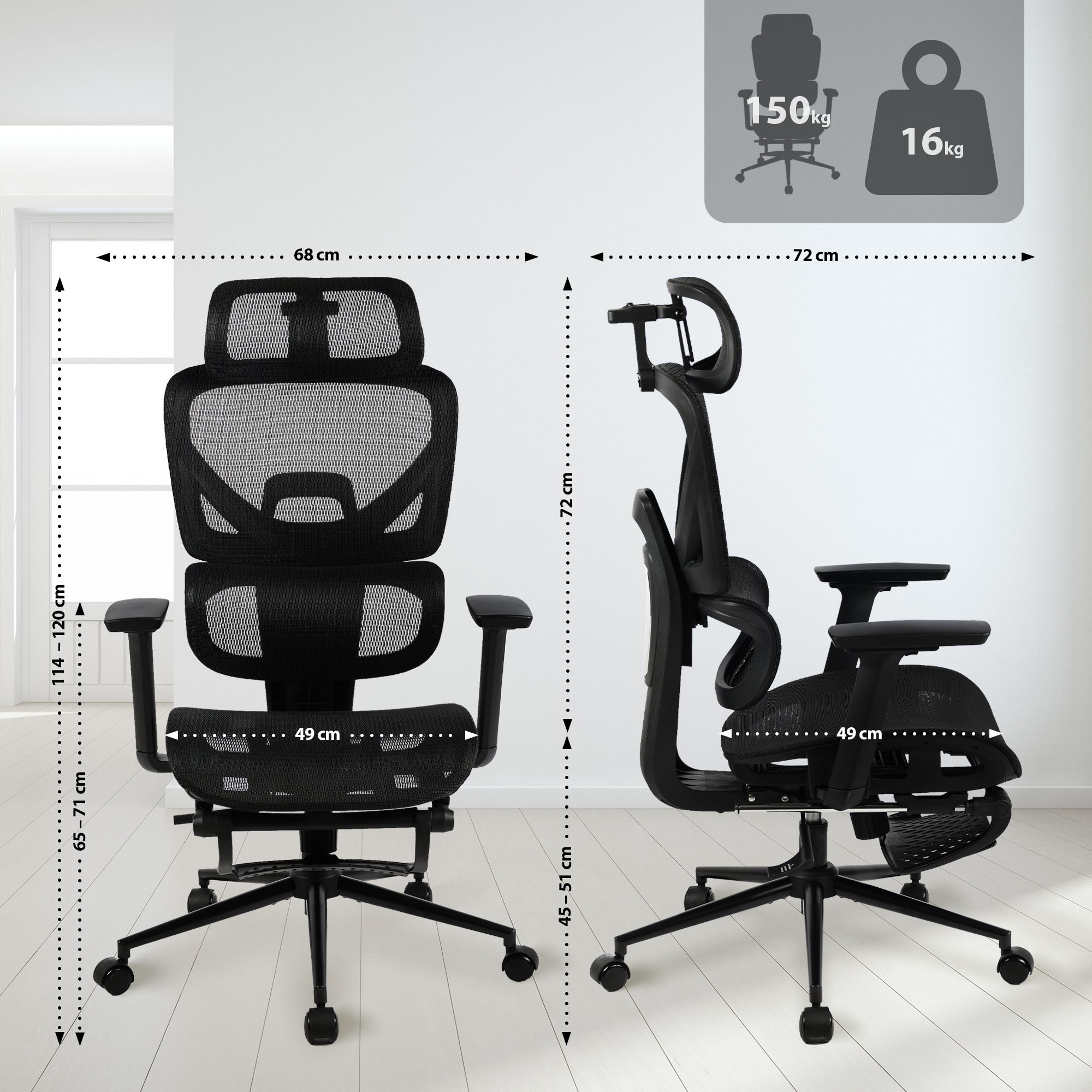 Bureaustoel Beresford