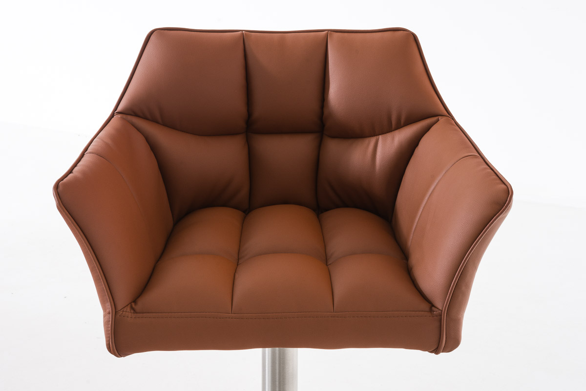 Barkruk Damaso met kunstleren bekleding