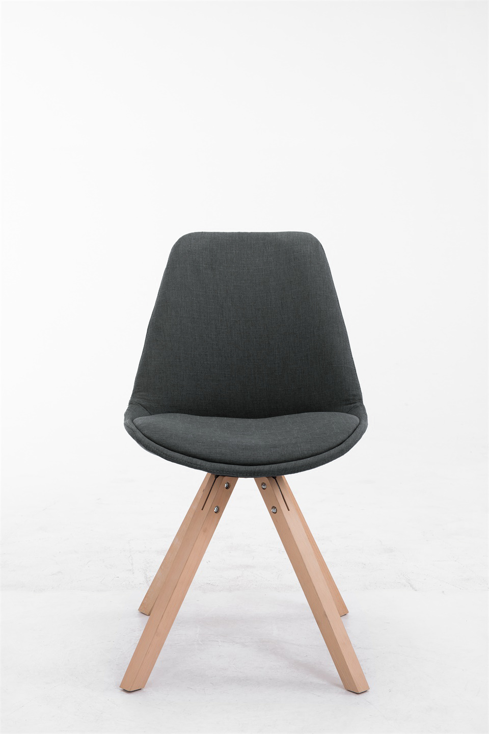 Bezoekersstoel Toulouse Vierkant frame Stof