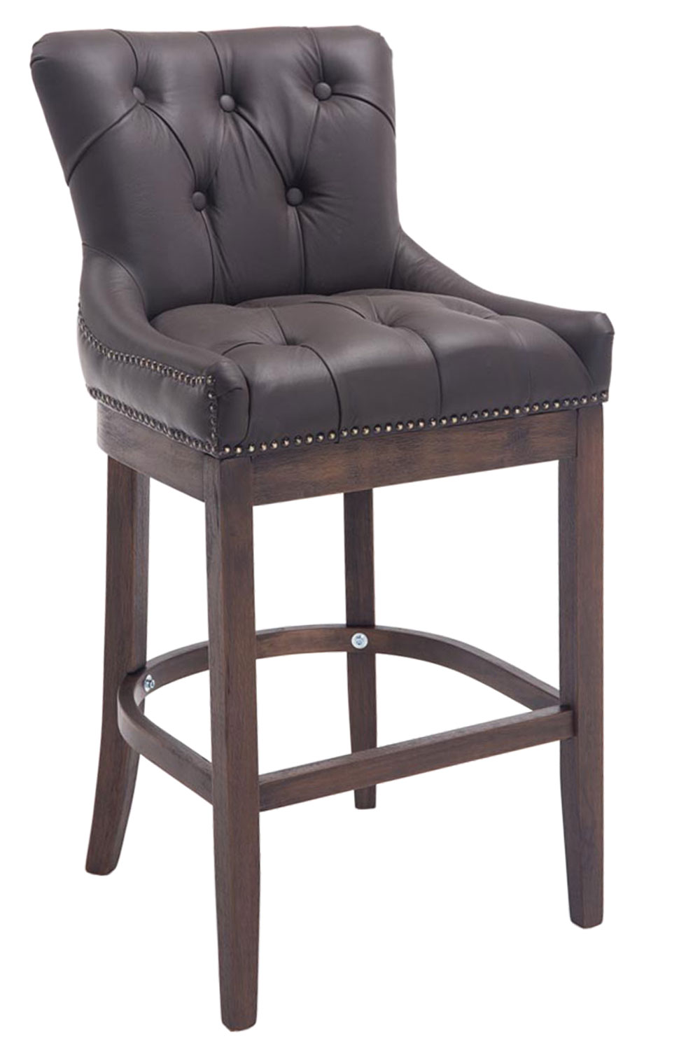 Set van 2 barkrukken Lakewood Leer