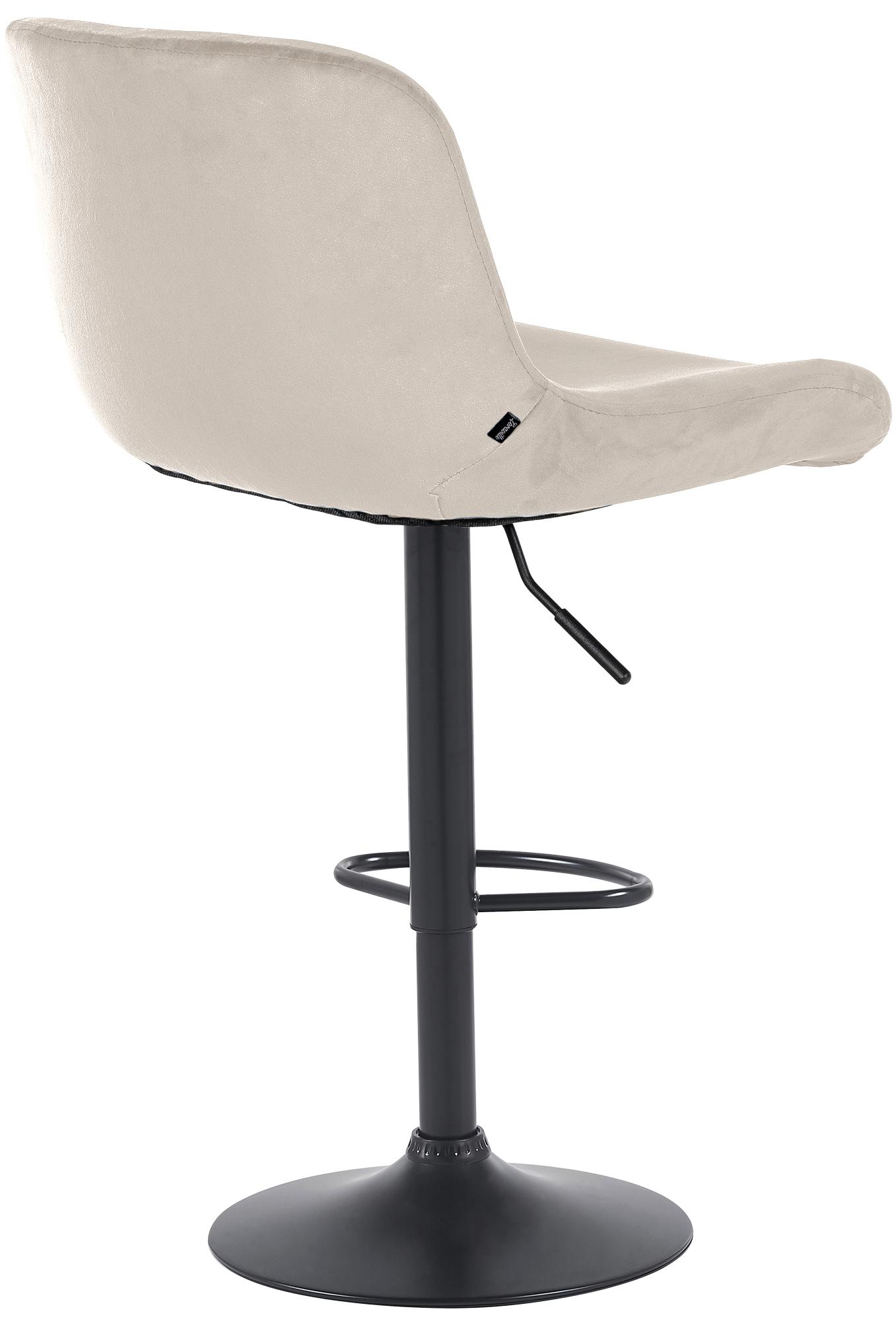 Set van 2 barkrukken Solon zwart