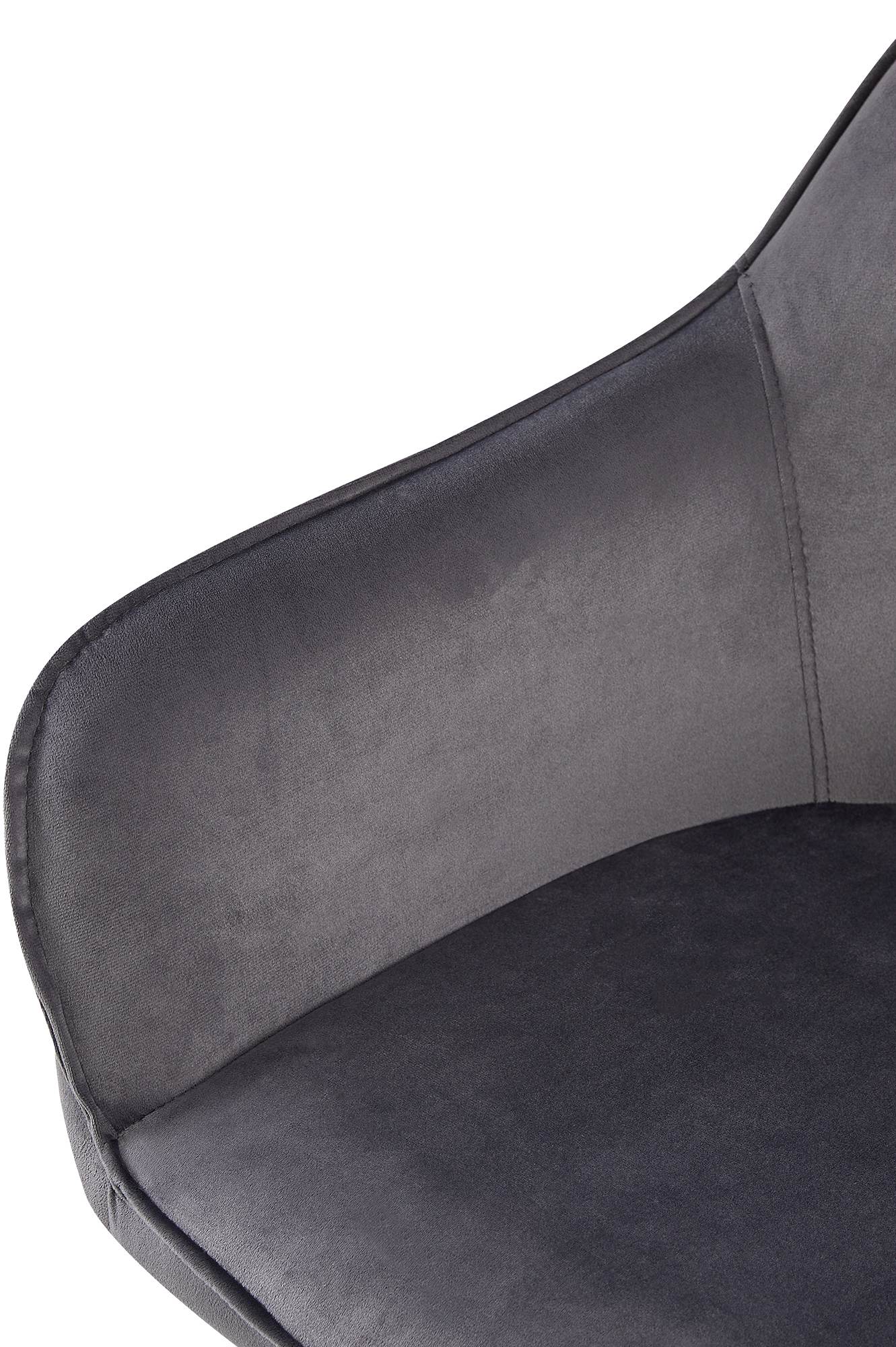 Set van 2 eetkamerstoelen Boise fluweel
